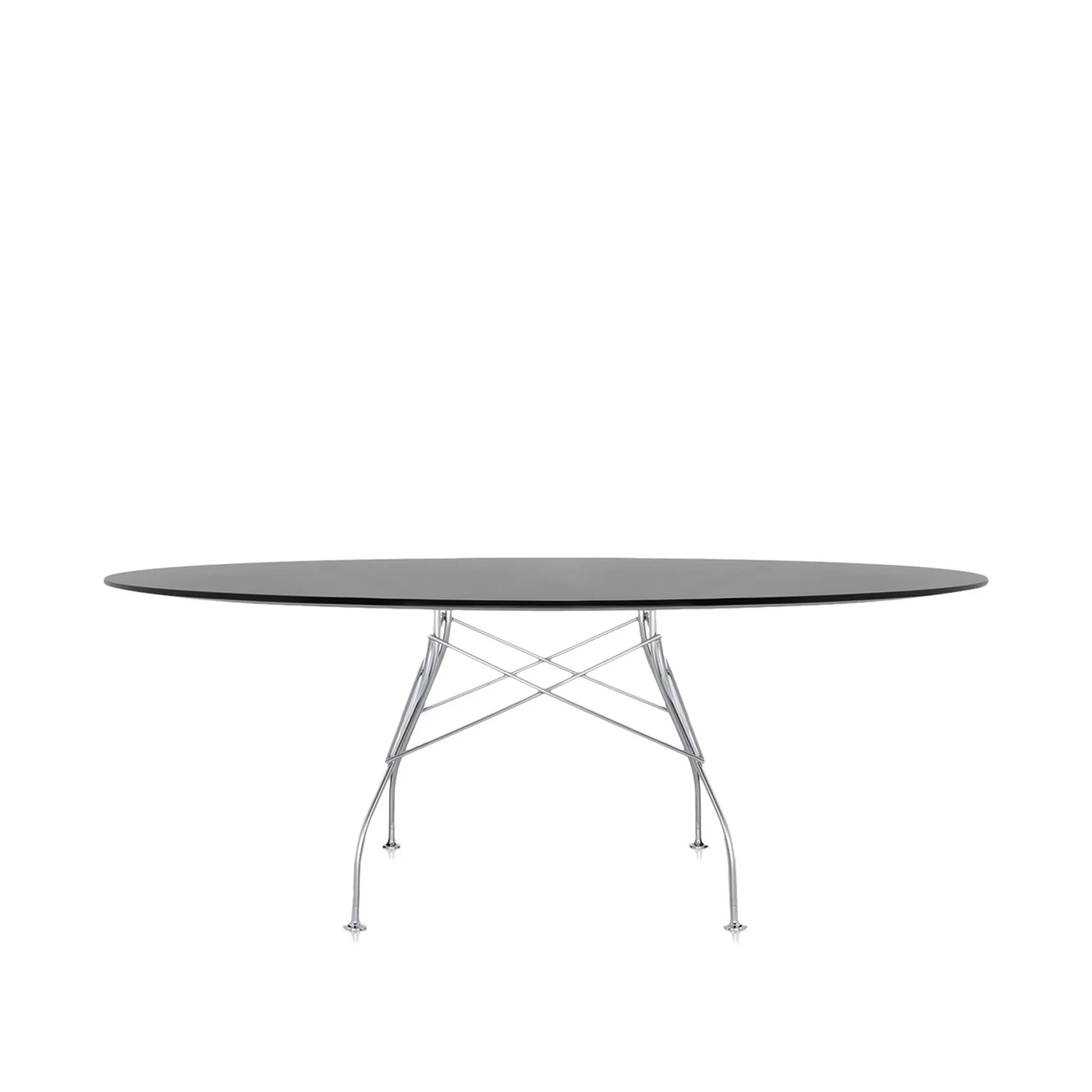 Glossy Oval Table