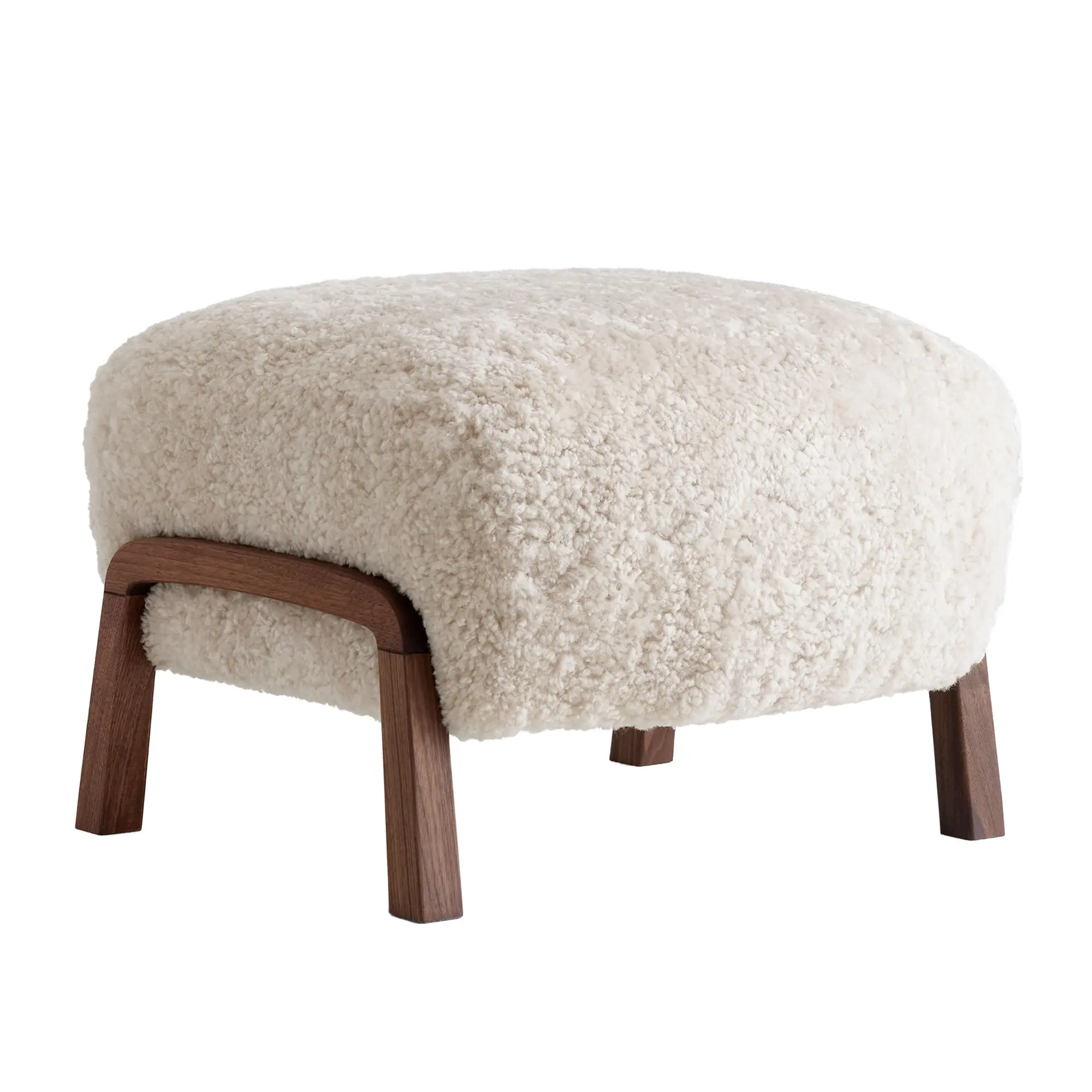 Wulff Pouf ATD3 Walnut