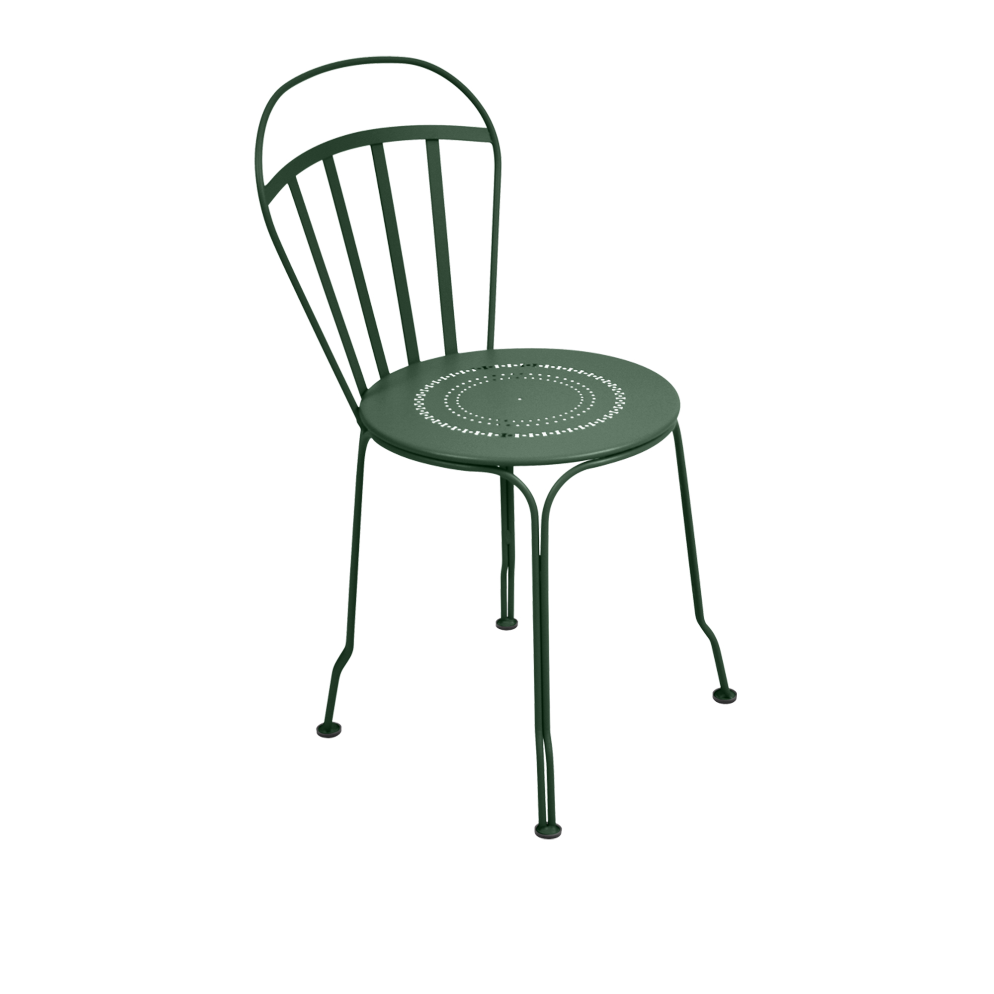 Fermob - Louvre Chair Cedar Green 02 - Matstolar utomhus - Grön - Metall