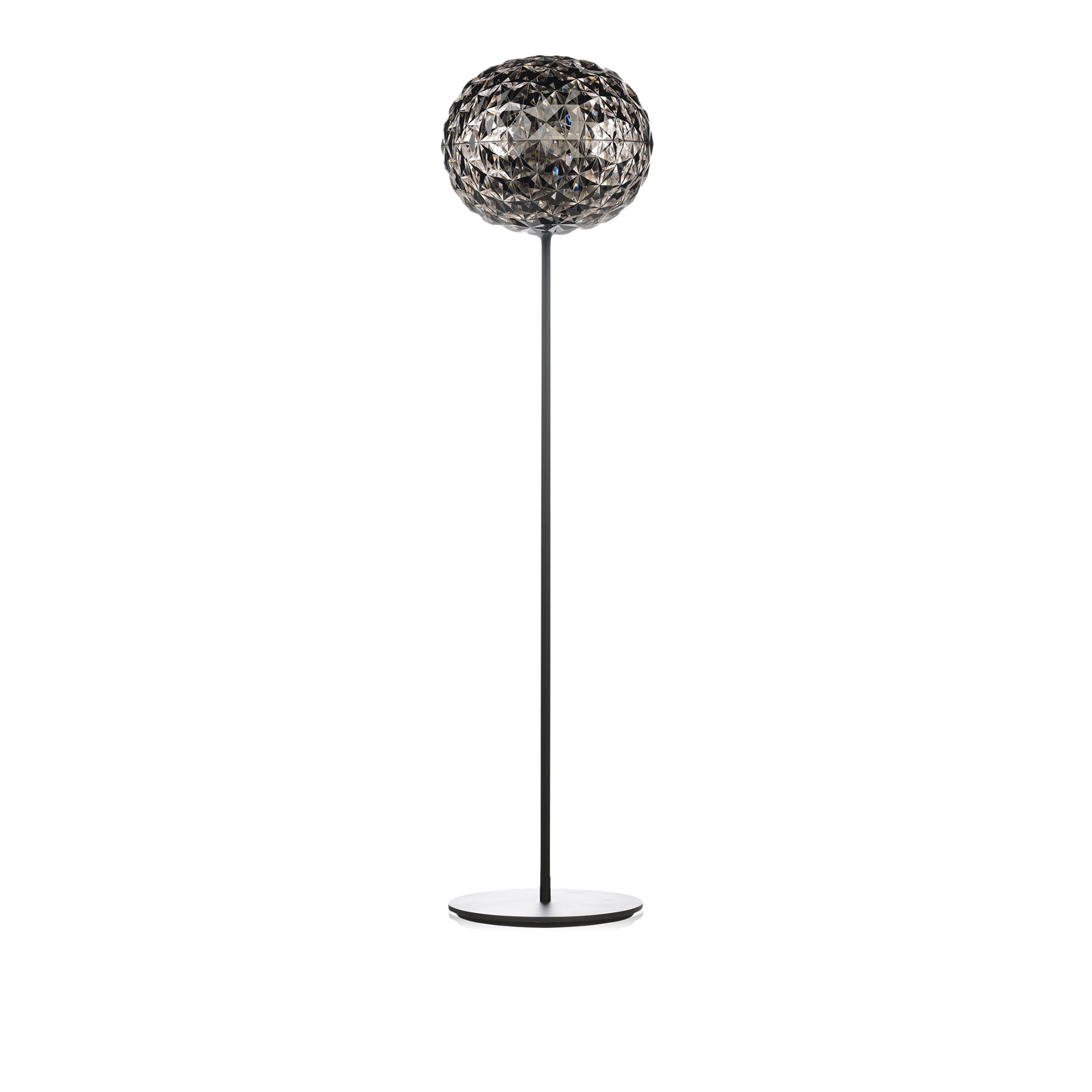 Kartell - Planet Floor Lamp 9388 160, Smoke, Incl. LED 22W 2400lm 2700K, Dimmable - Skärmlampor - Tokujin Yoshioka - Grå