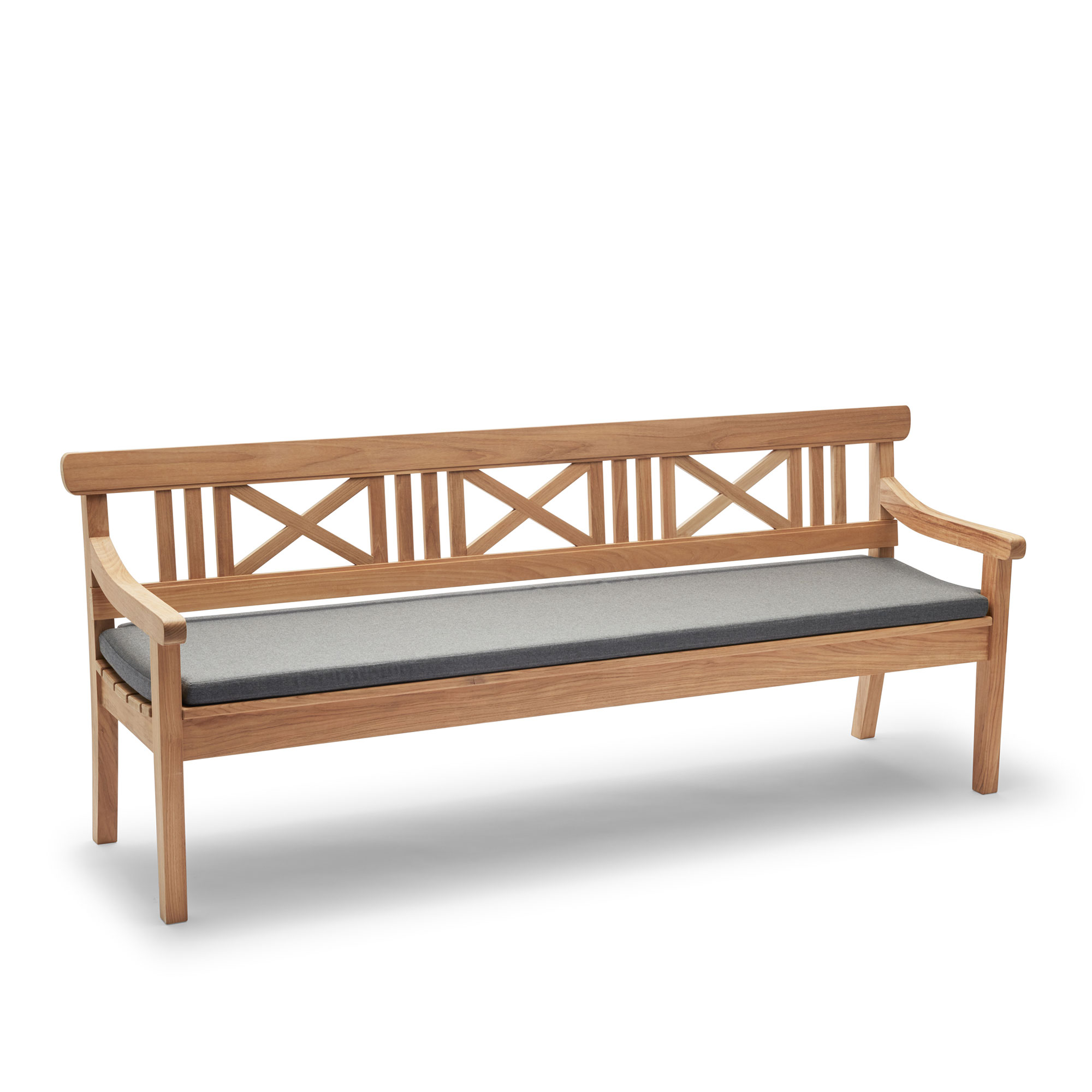 Fritz Hansen - Drachmann 200 Cushion, Outdoor Textile / Charcoal - Dynor & kuddar - Skagerak Design Team - Grå