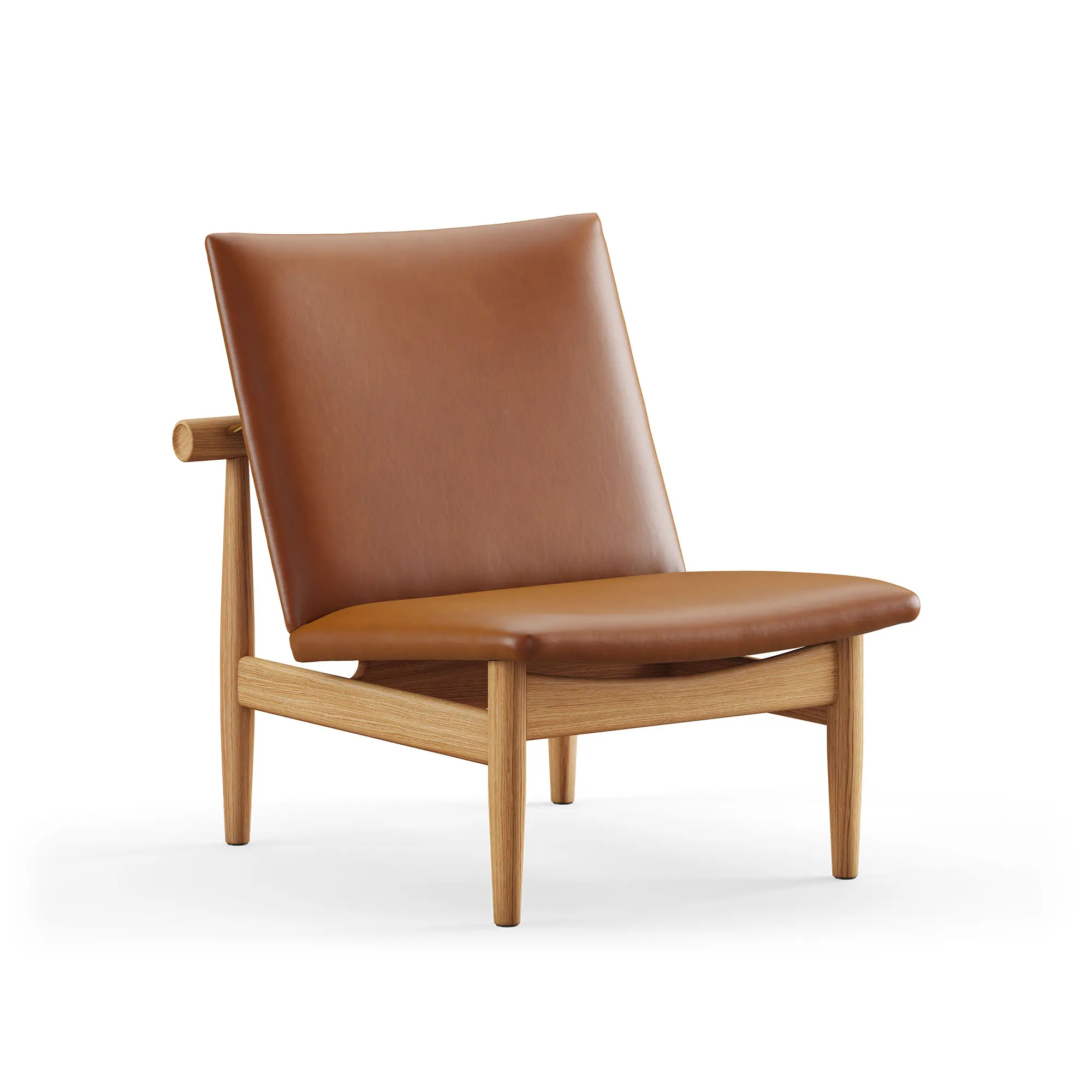 Japan fåtölj Dark oiled oak