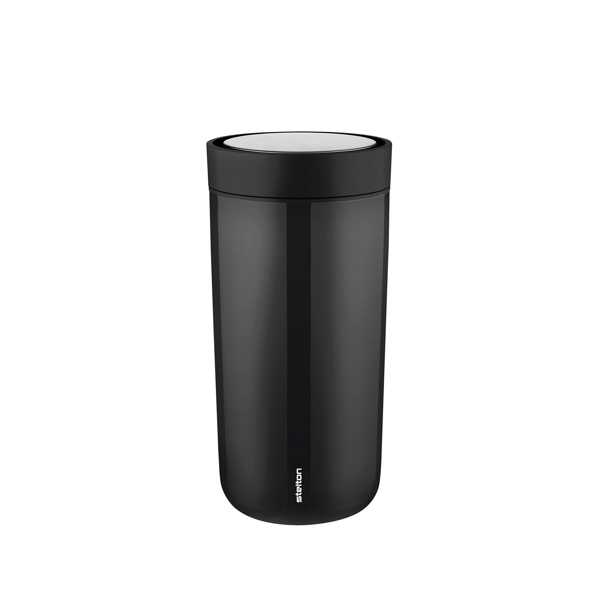 Stelton - To Go Click Termosmugg, Black - Termosar - Metall