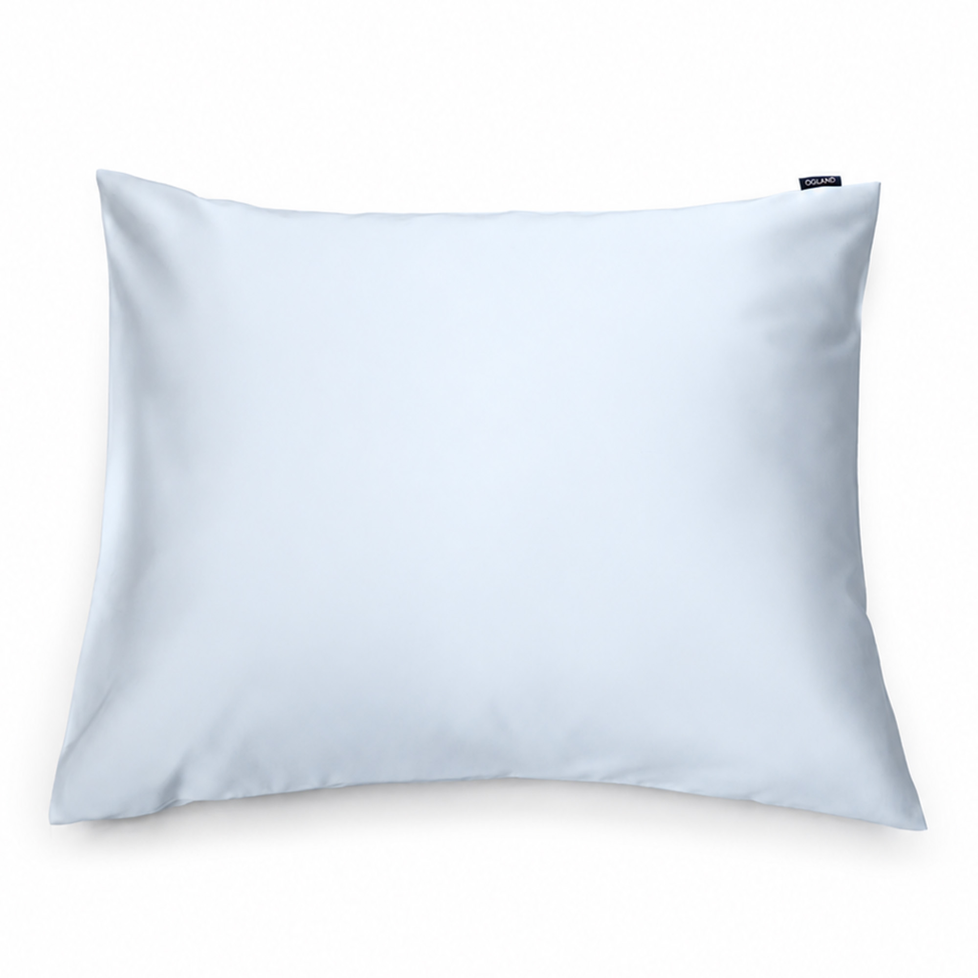 Ogland - Shade Pillowcase 60x80 cm Ice Blue - Putetrekk - Blå - Bomull