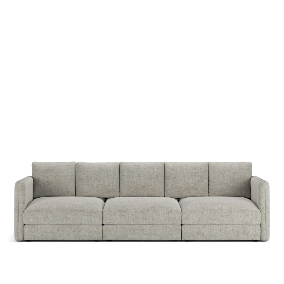 Pavarotti 3-Seater, Removable Cover, Cushion Variant 02, Sienna 103