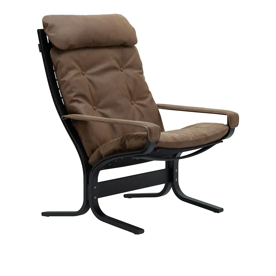 Siesta Classic High Black with Armrests
