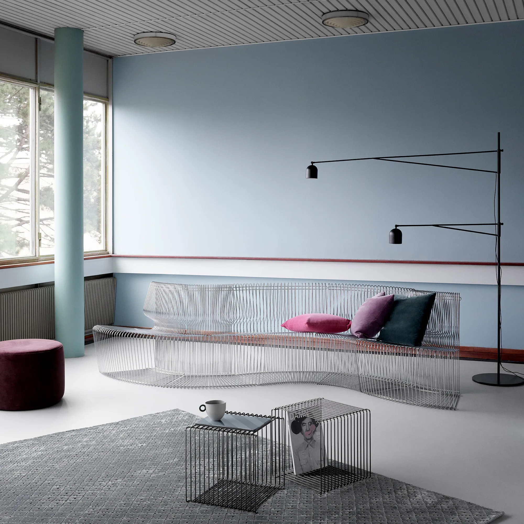 Panton Wire Extended toppskiva 26 cm
