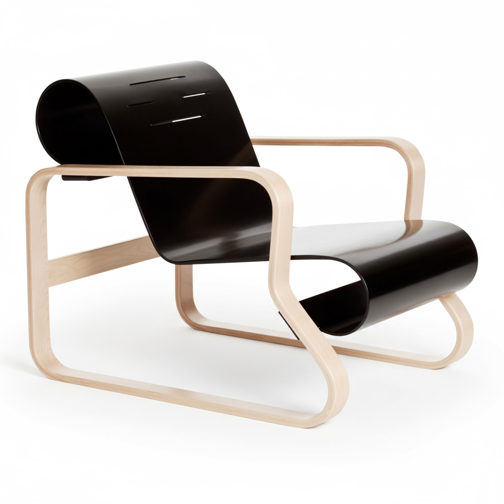 Artek - Paimio F&aring;t&ouml;lj 41, Svart sits - F&aring;t&ouml;ljer - Alvar Aalto - Svart - Tr&auml;