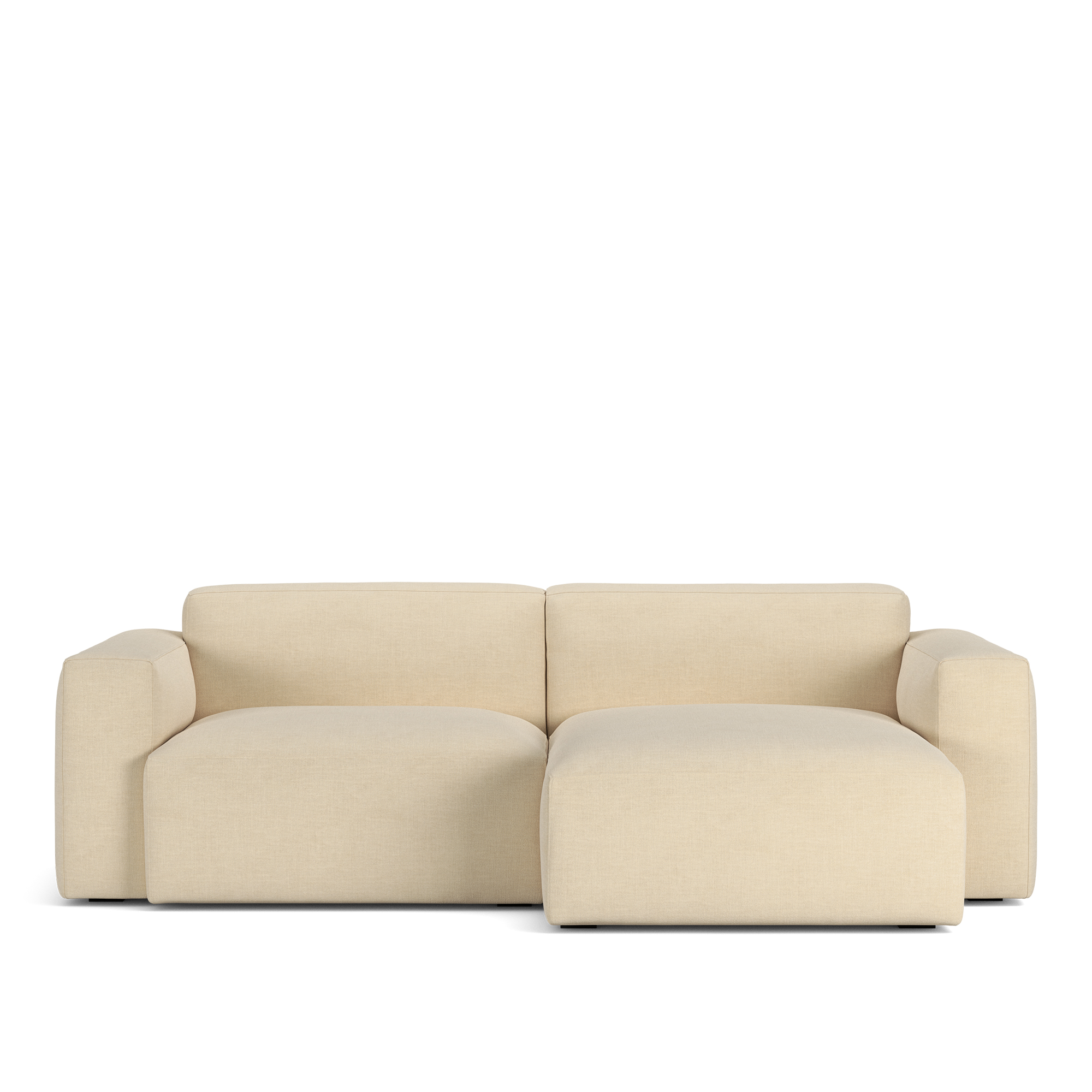NOGA - Brick 2-Seater Chaise Lounge Right Sienna 101 Fixed Upholstery - Soffor