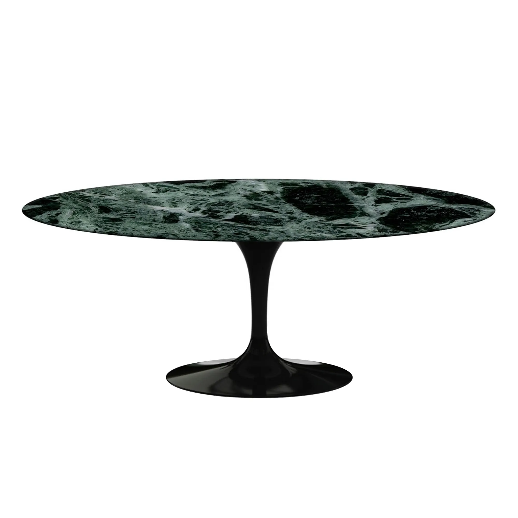 Saarinen Oval matbord 198 cm Black