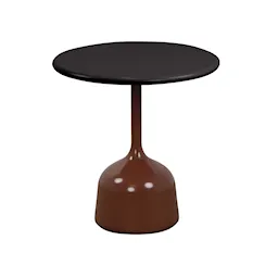 Glasur sofabord lille Desert Red