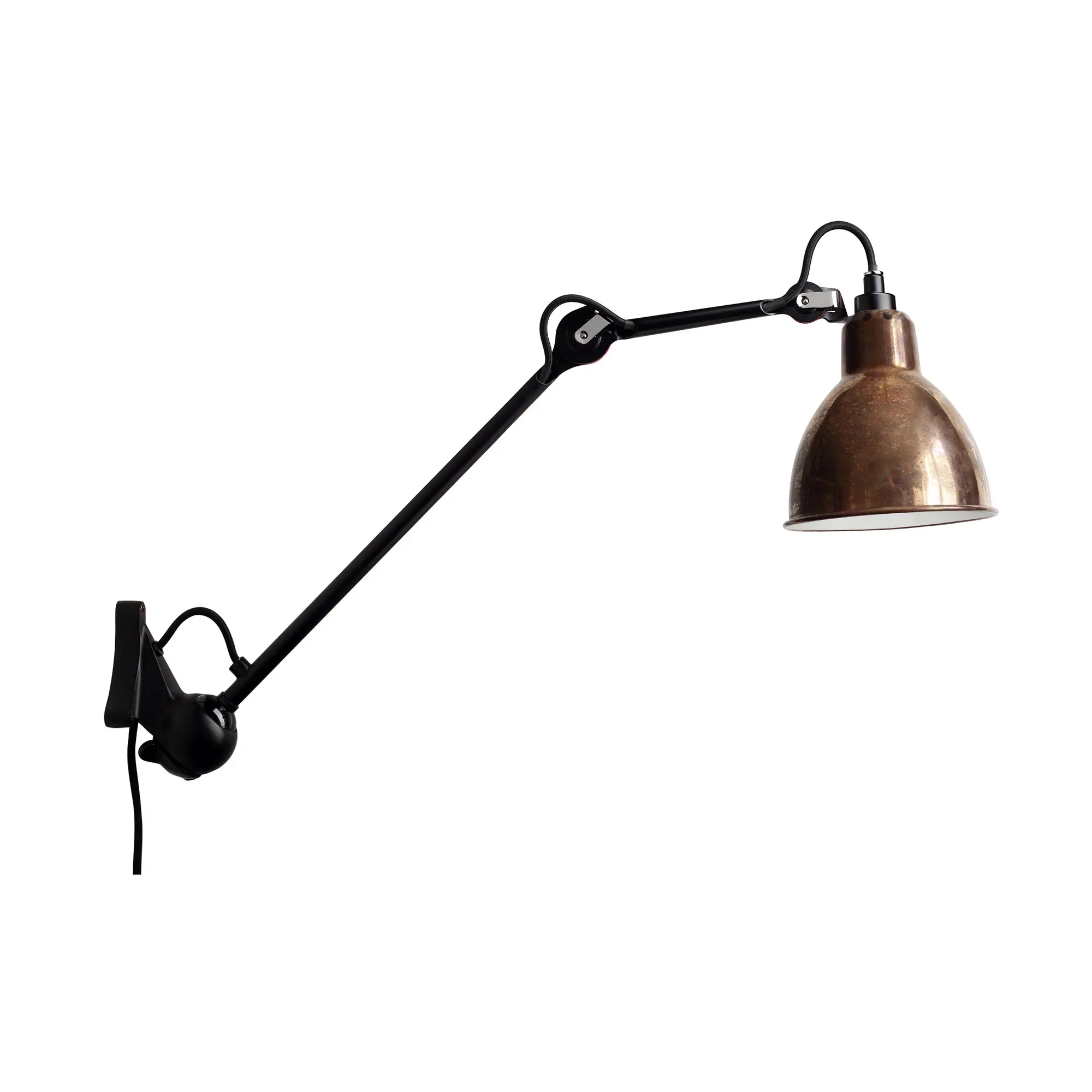 Lampe Gras No222 - Round - Svart base