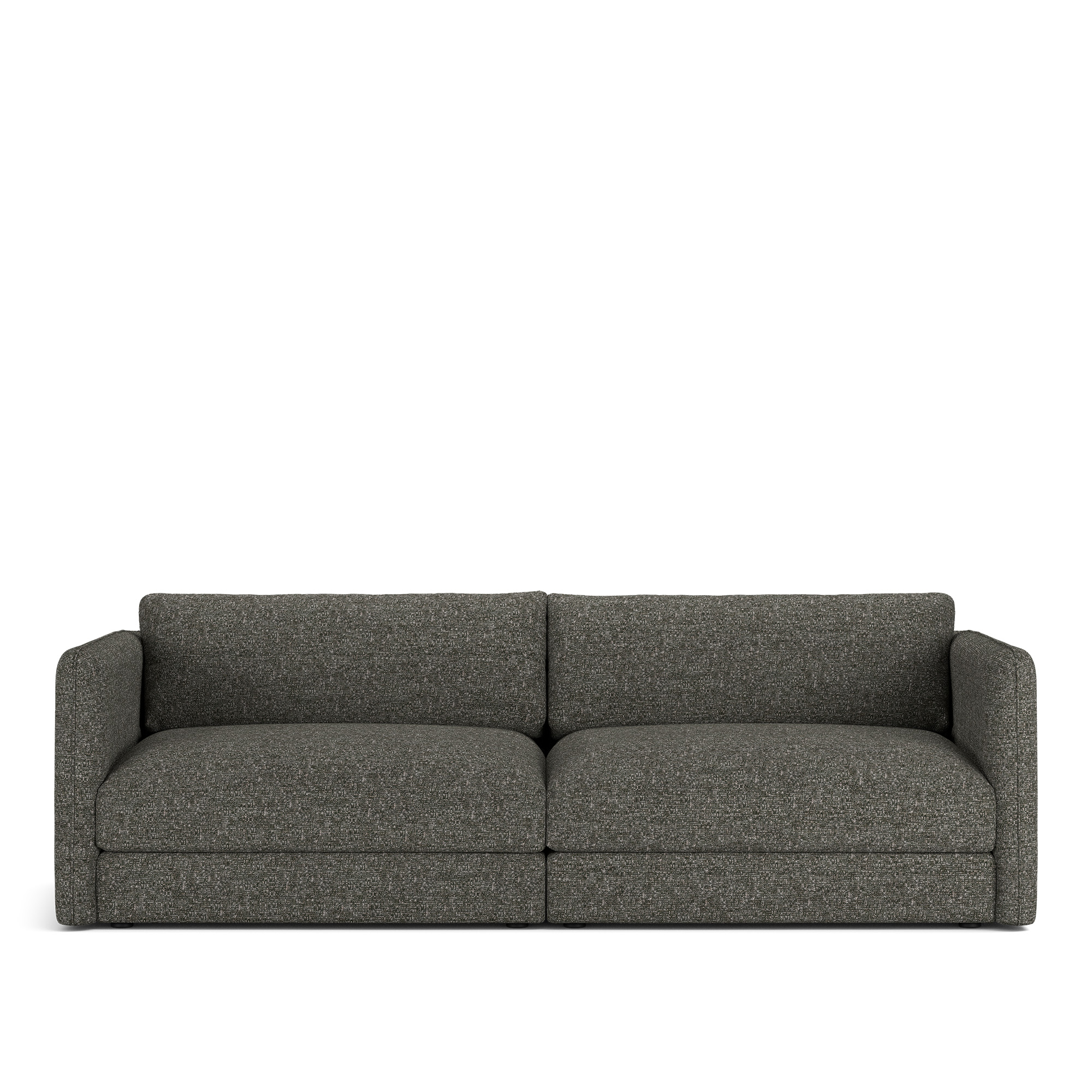 NOGA - Pavarotti 2.5-Seater, Removable Cover, Cushion Variant 03, Lucinasco 06 - Soffor - Svart