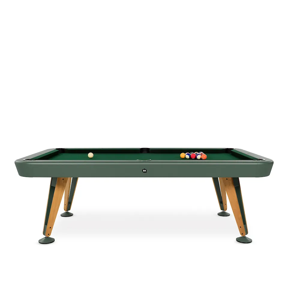 Diagonal Indoor Pool Table