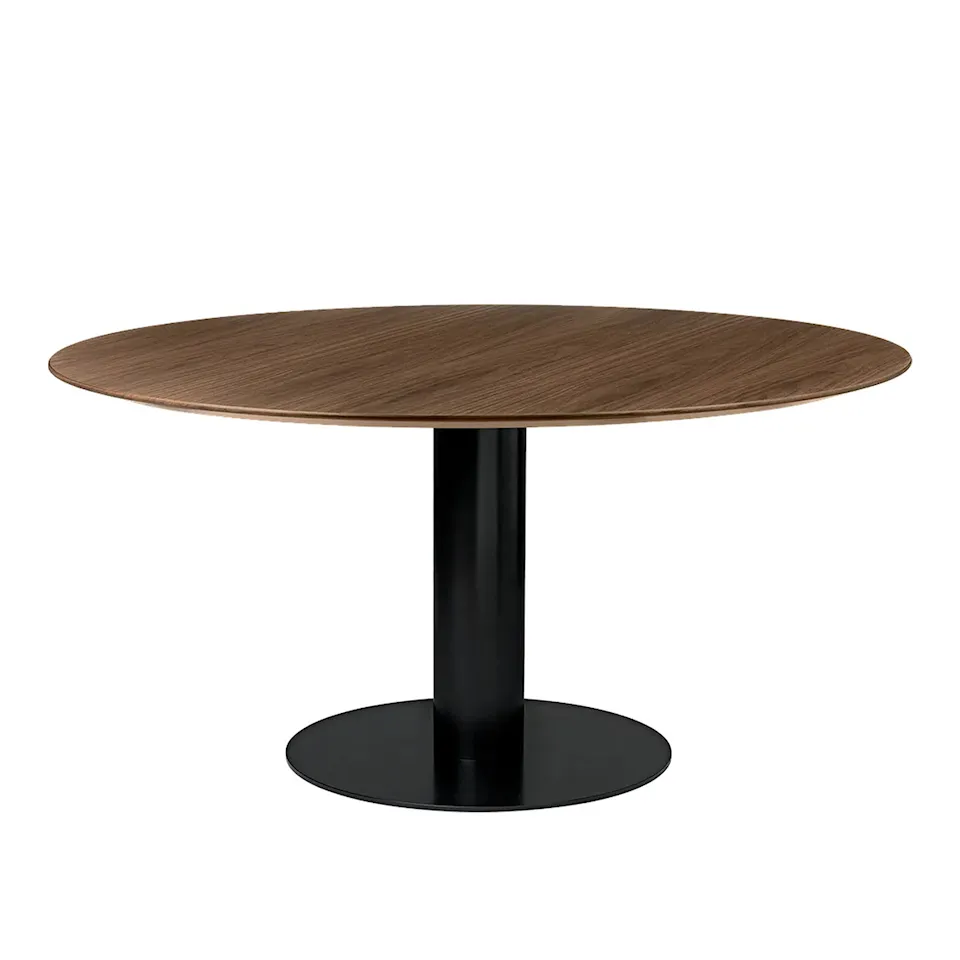GUBI 2.0 matbord Ø150 cm svart