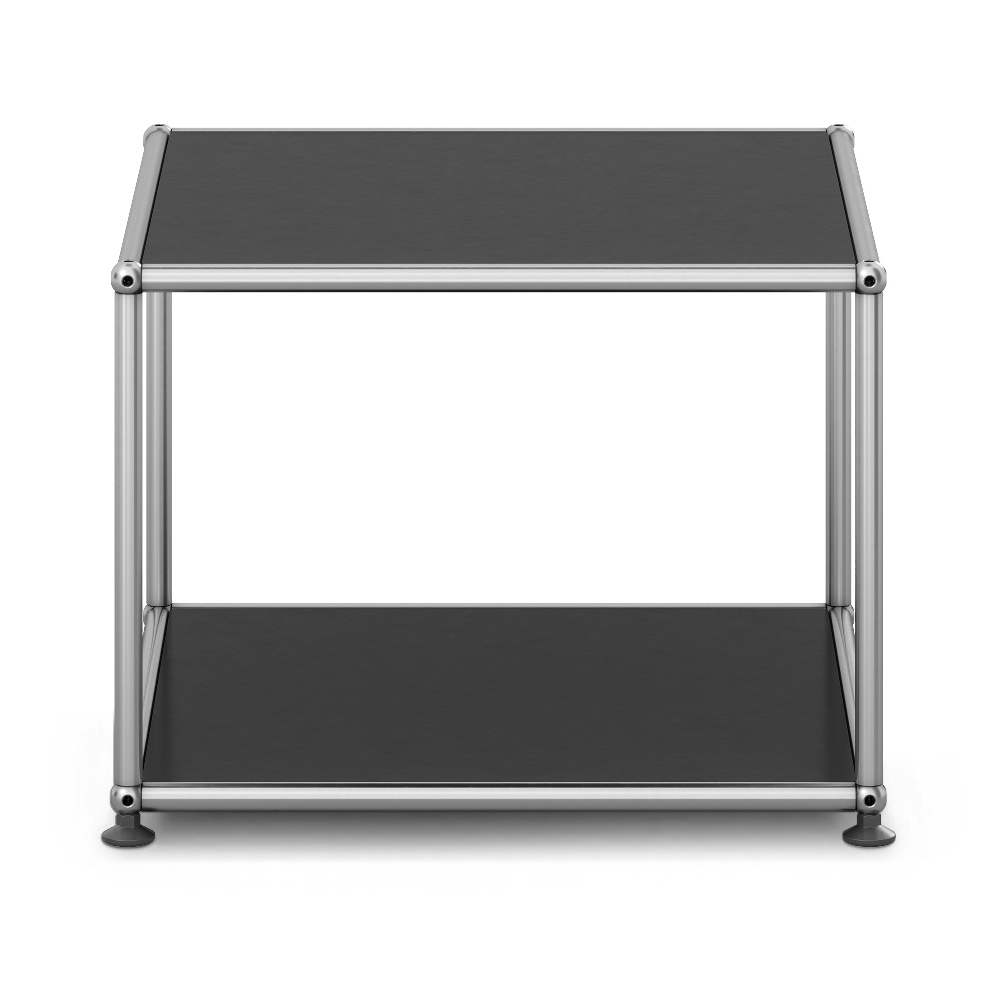 USM - USM Haller M22 30 Graphite Black - Sidobord - Fritz Haller & Paul Sch&auml;rer - Svart - Metall