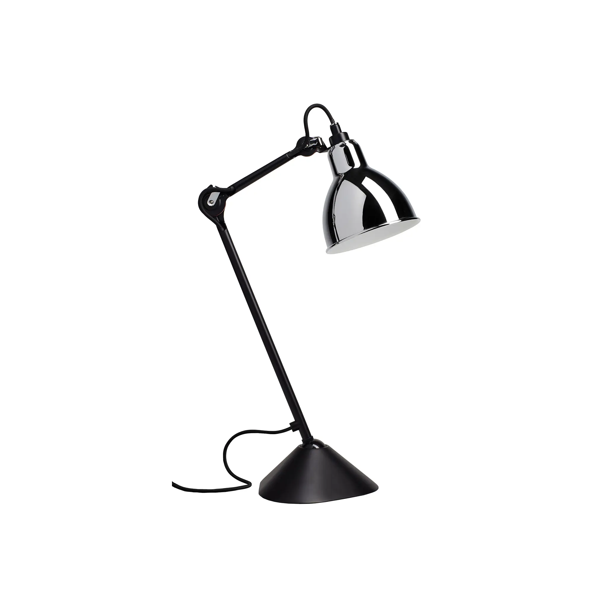 Lampe Gras No205 - Round - Svart bas