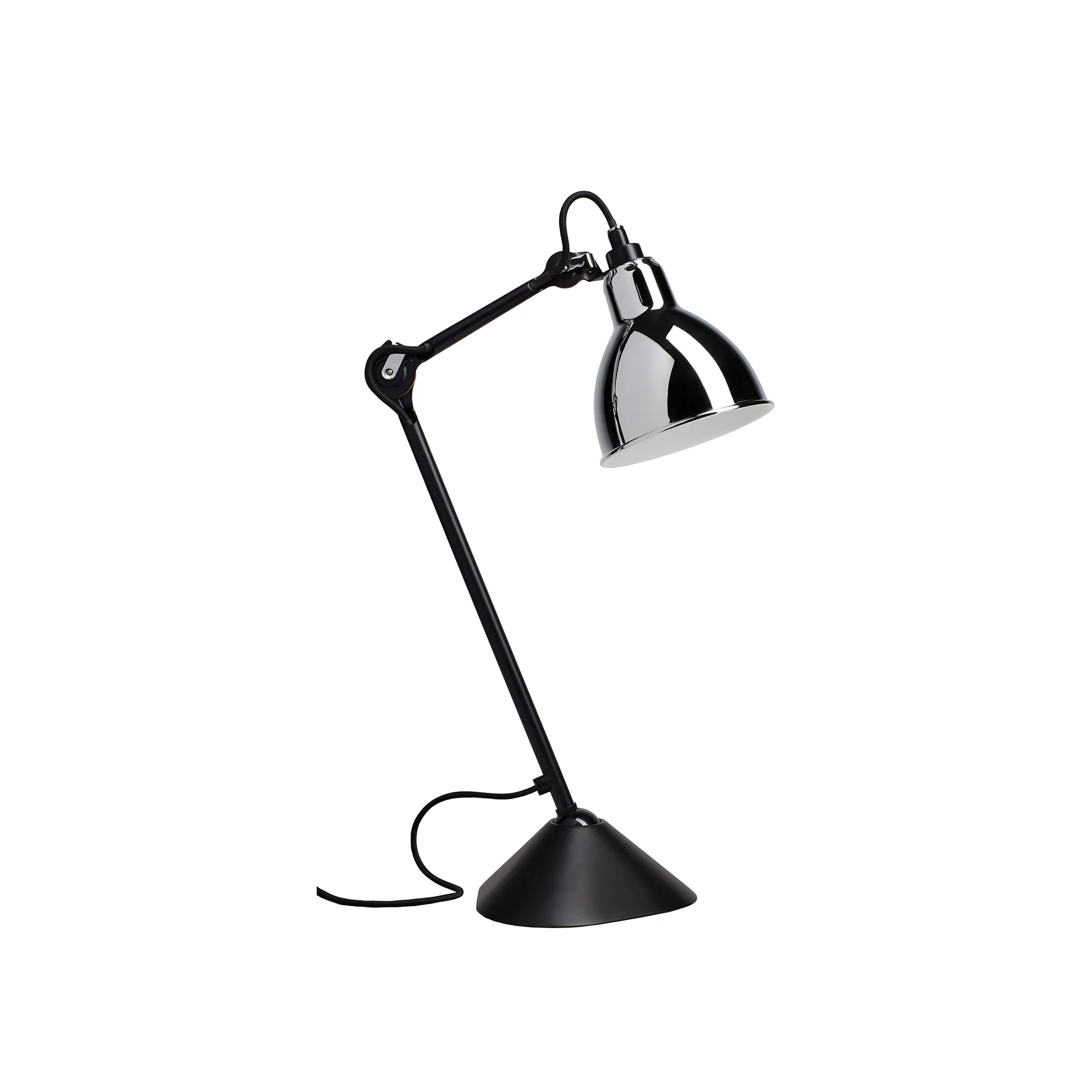 Lampe Gras No205 - Round - Svart bas