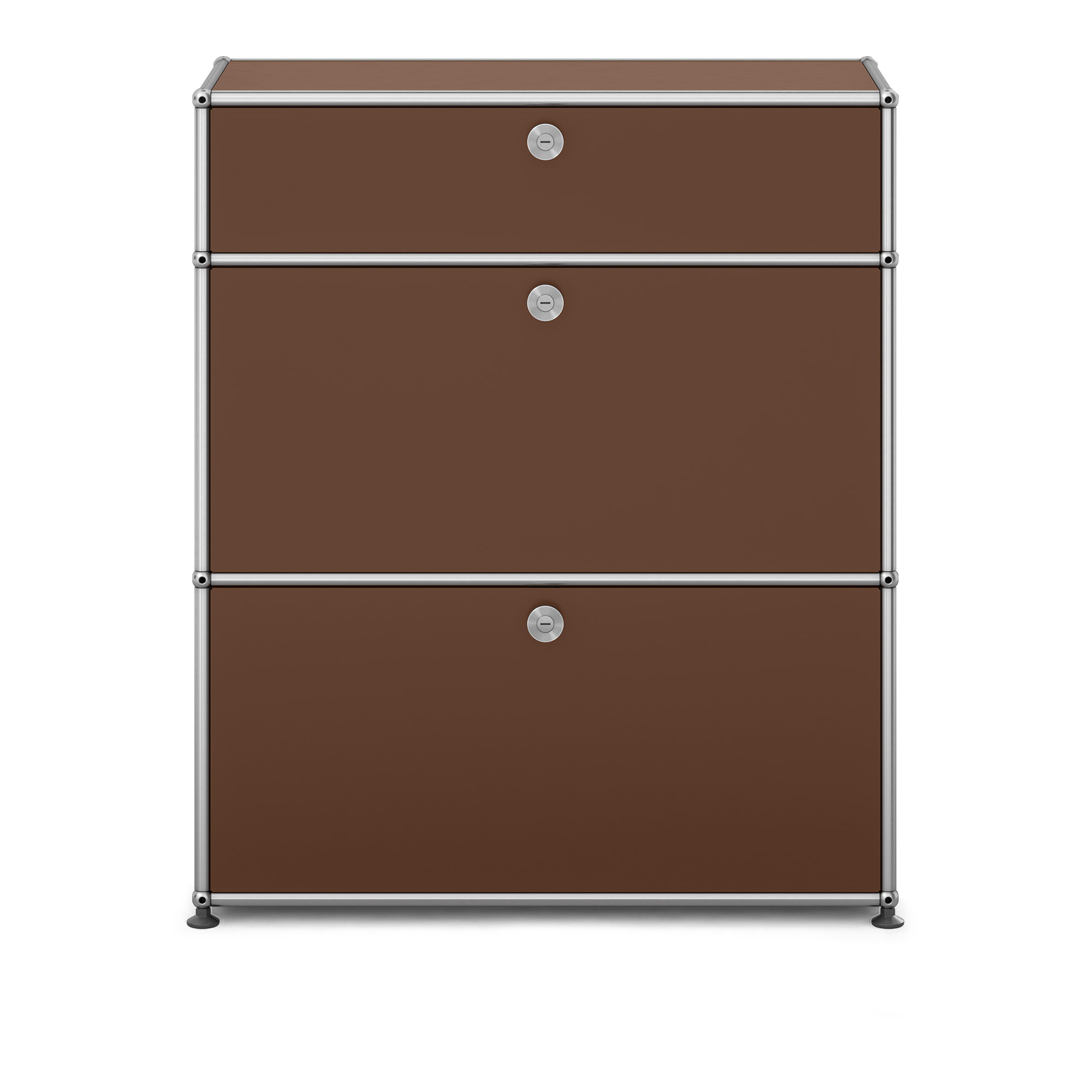 USM - USM Haller Shelf M25 USM Brown - Byråer - Fritz Haller & Paul Schärer - Brun | Möbler - Förvaring Och Hyllor - Byråer | Möbelexperten