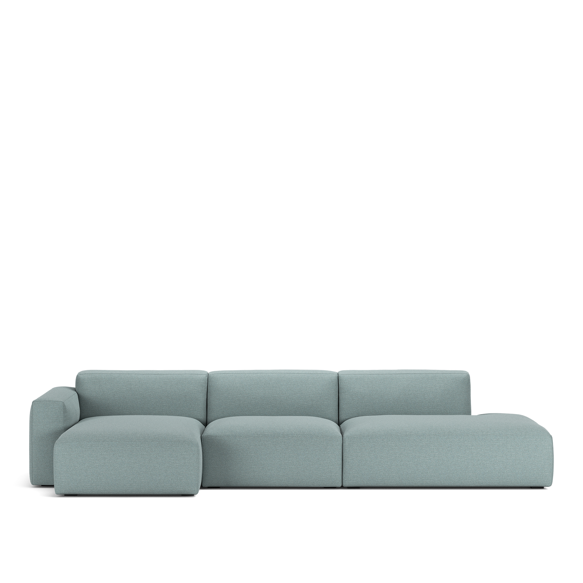 NOGA - Brick 3-Seater Chaise Lounge Open End Right Lario 12 Fixed Upholstery - Soffor