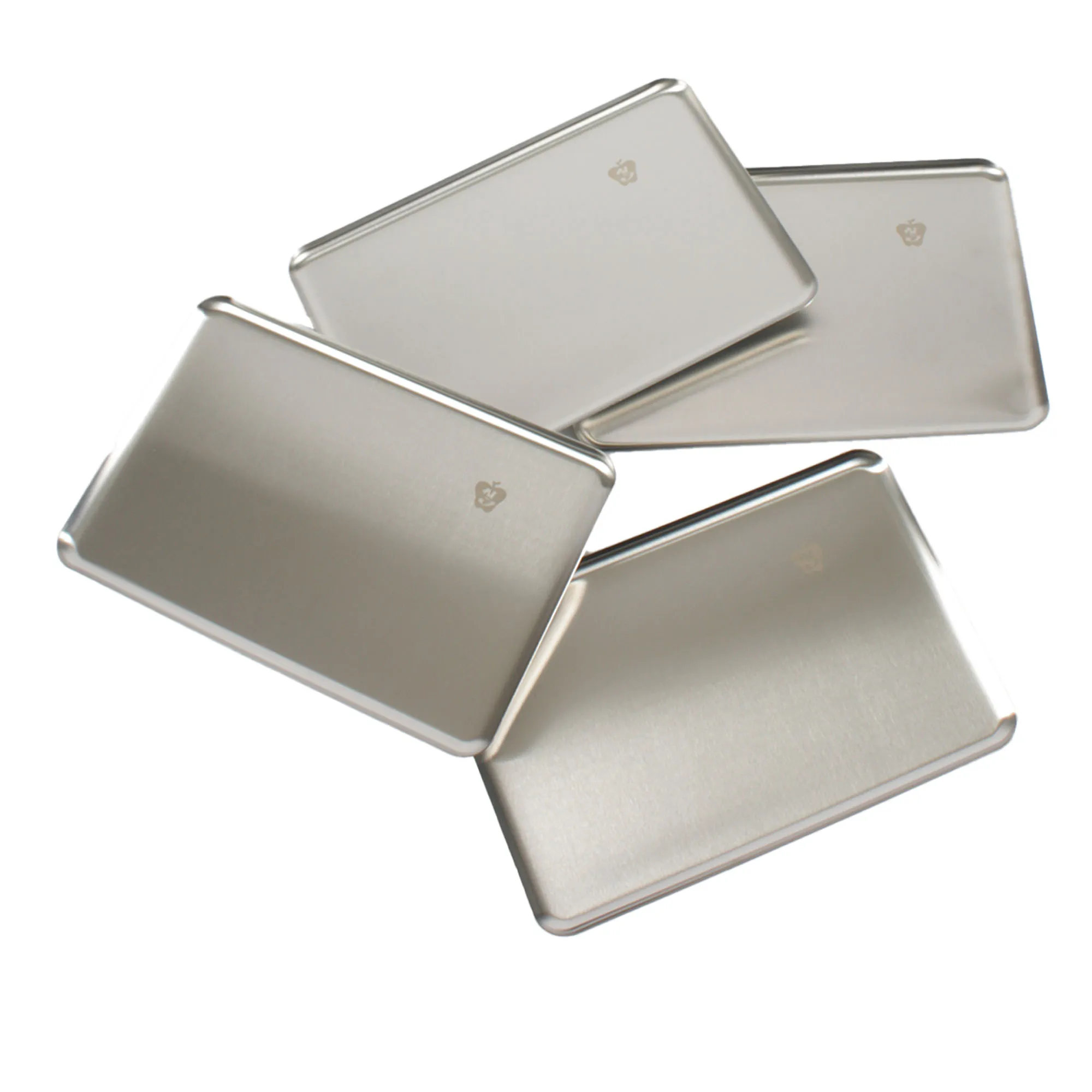 Steel Plate Pick Up Stainless Steel Set of 4