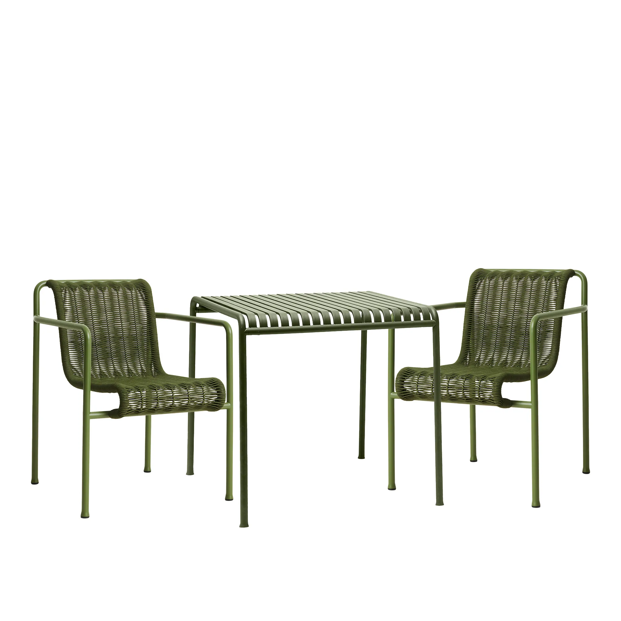 Palissade cord matgrupp med bord & 2 karmstolar