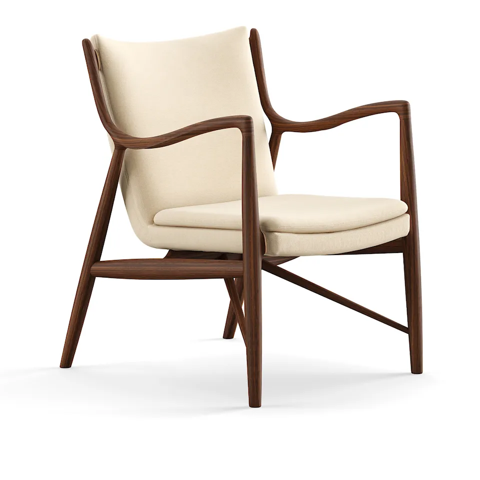 45 fåtölj Walnut