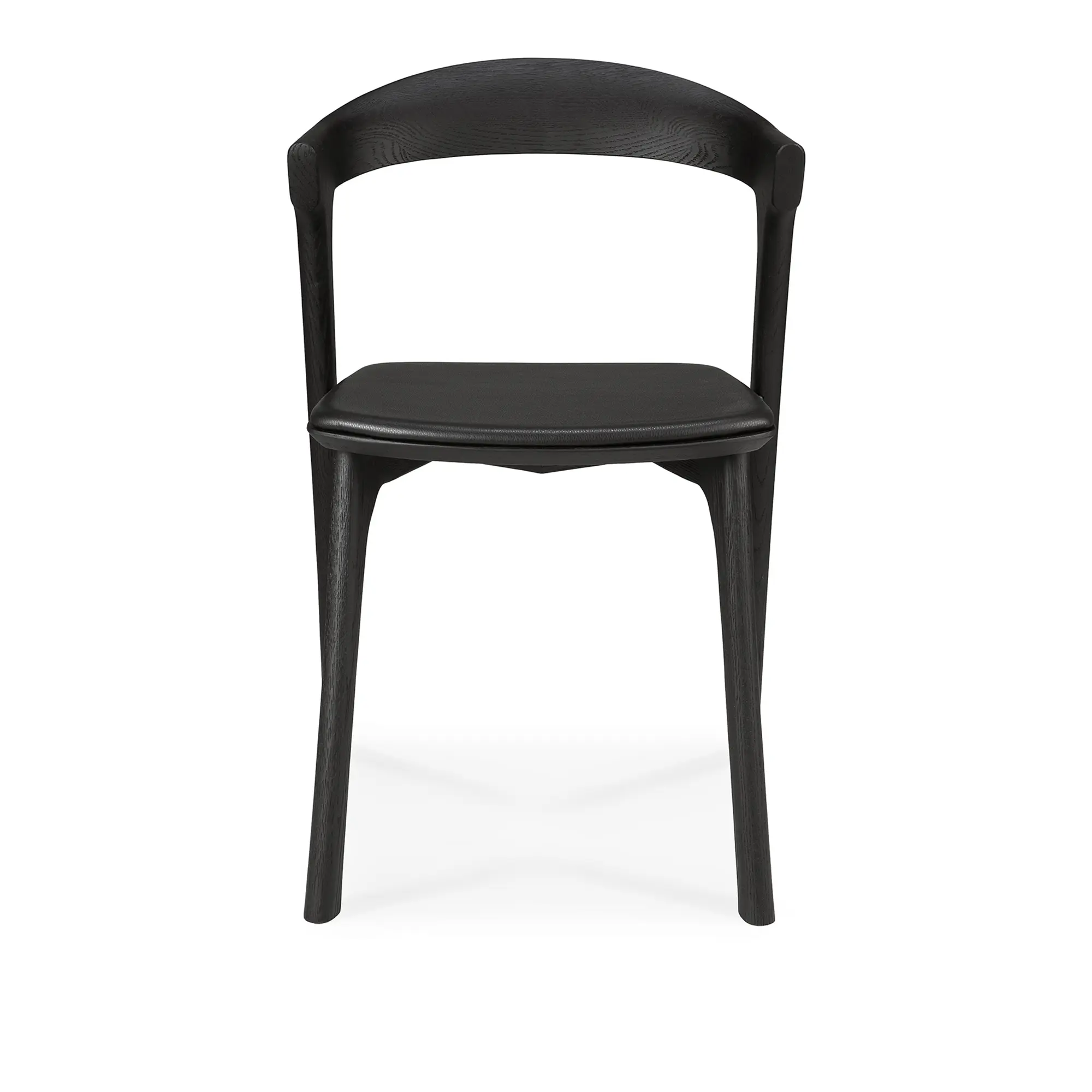 Bok Dining Chair Black Oak Upholstered