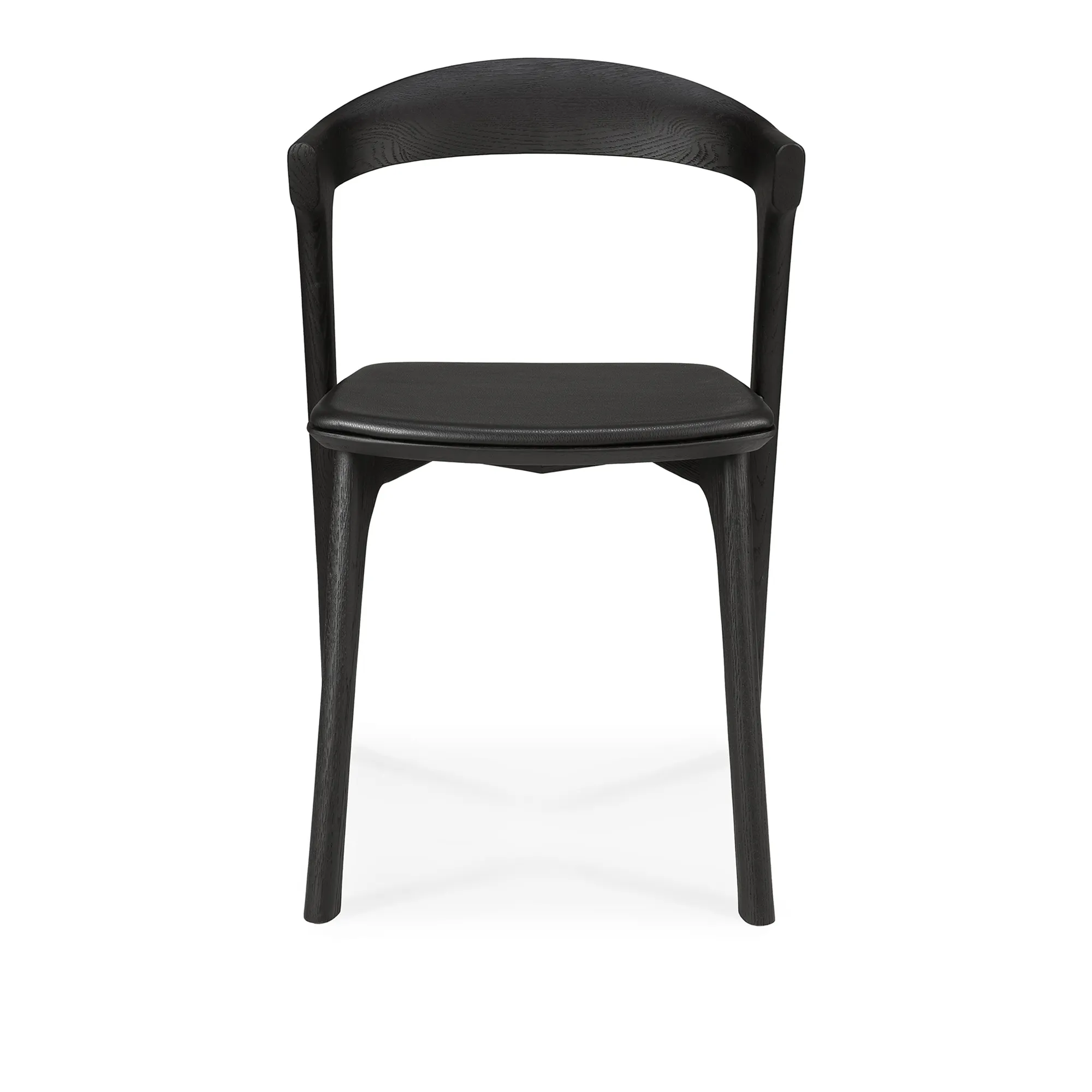 Bok Dining Chair Black Oak Upholstered