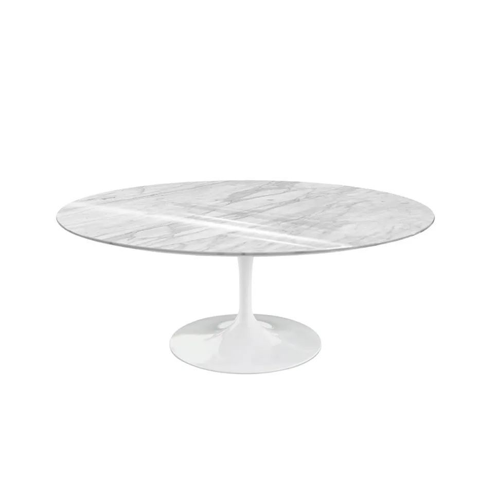 Saarinen Oval soffbord White