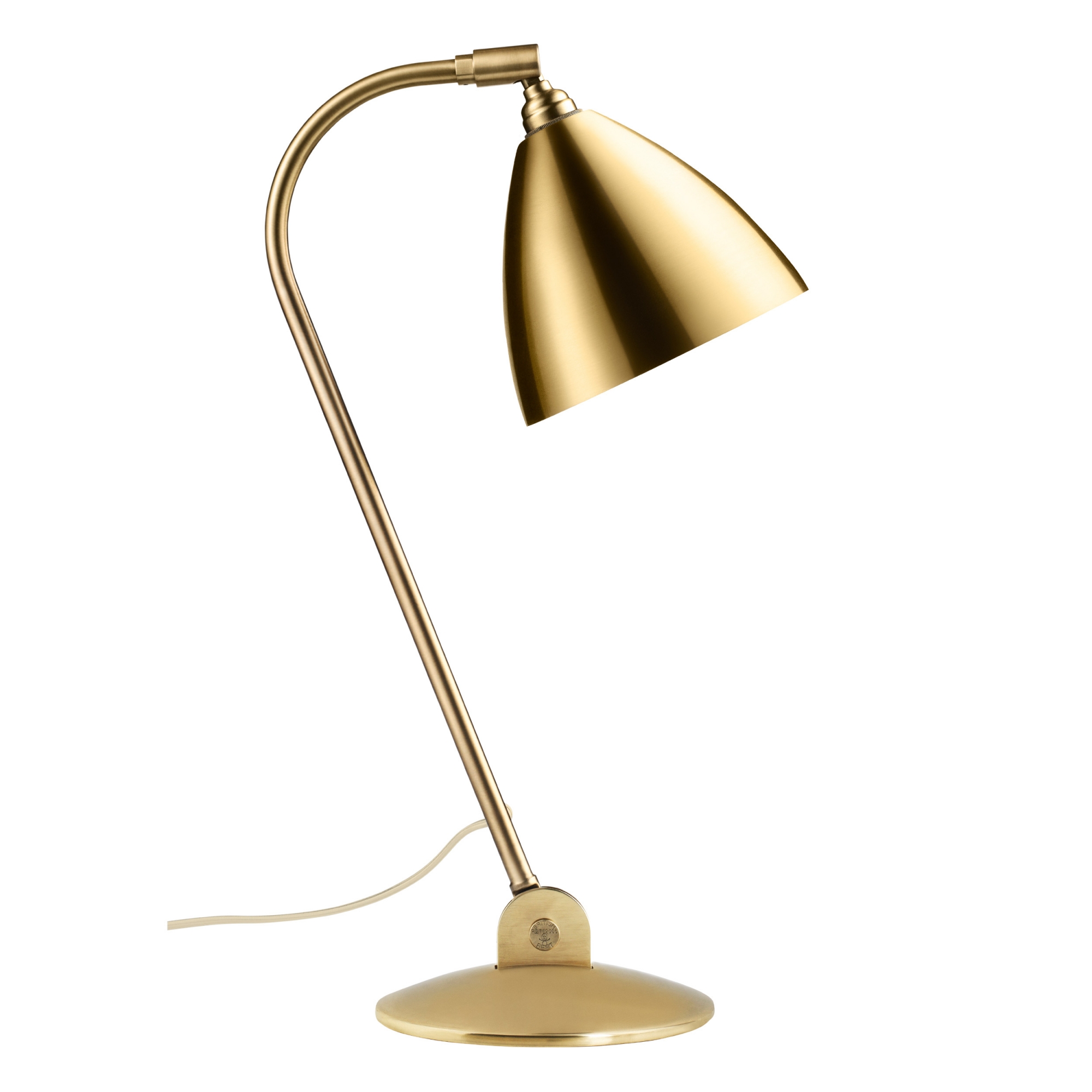 Gubi - Bestlite - BL2 Bordslampa, Helmässing - Bordslampor - Robert Dudley Best - Guld