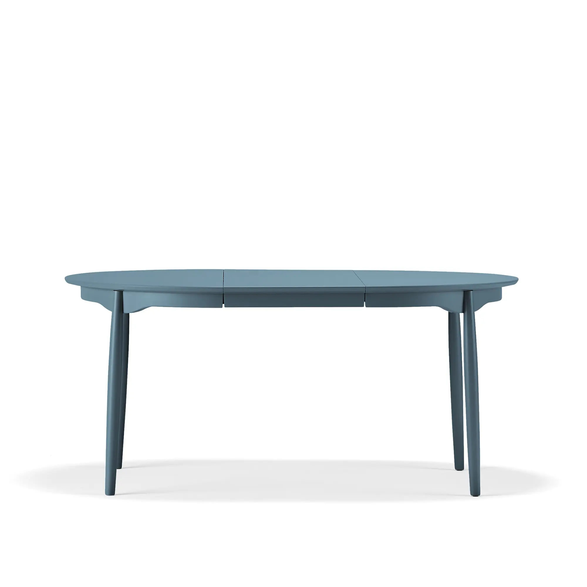 Carl spisebord Ø115 cm delbart uten ileggsplate