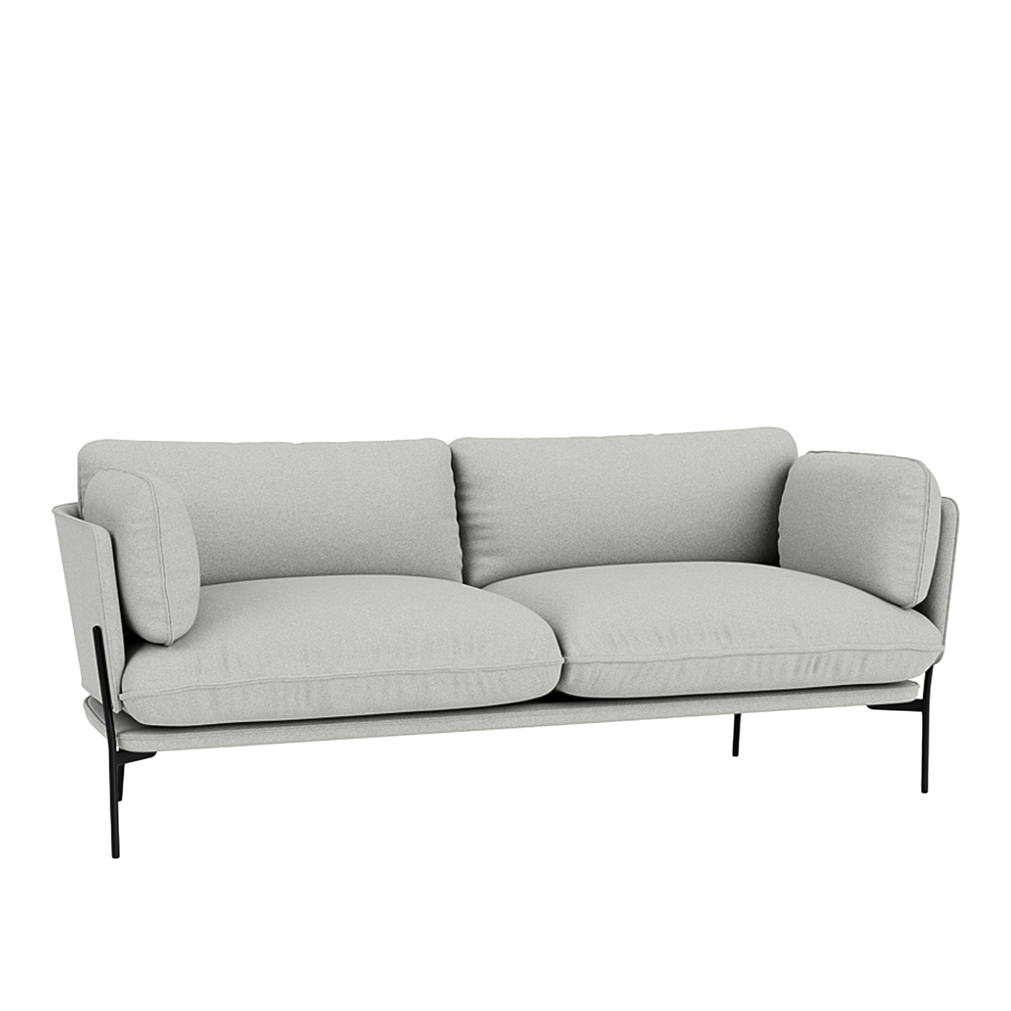 &Tradition - Cloud LN3.2 - Warm Black - Fabric cat.2 - Divina Melange 3 120 - Soffor - Luca Nichetto