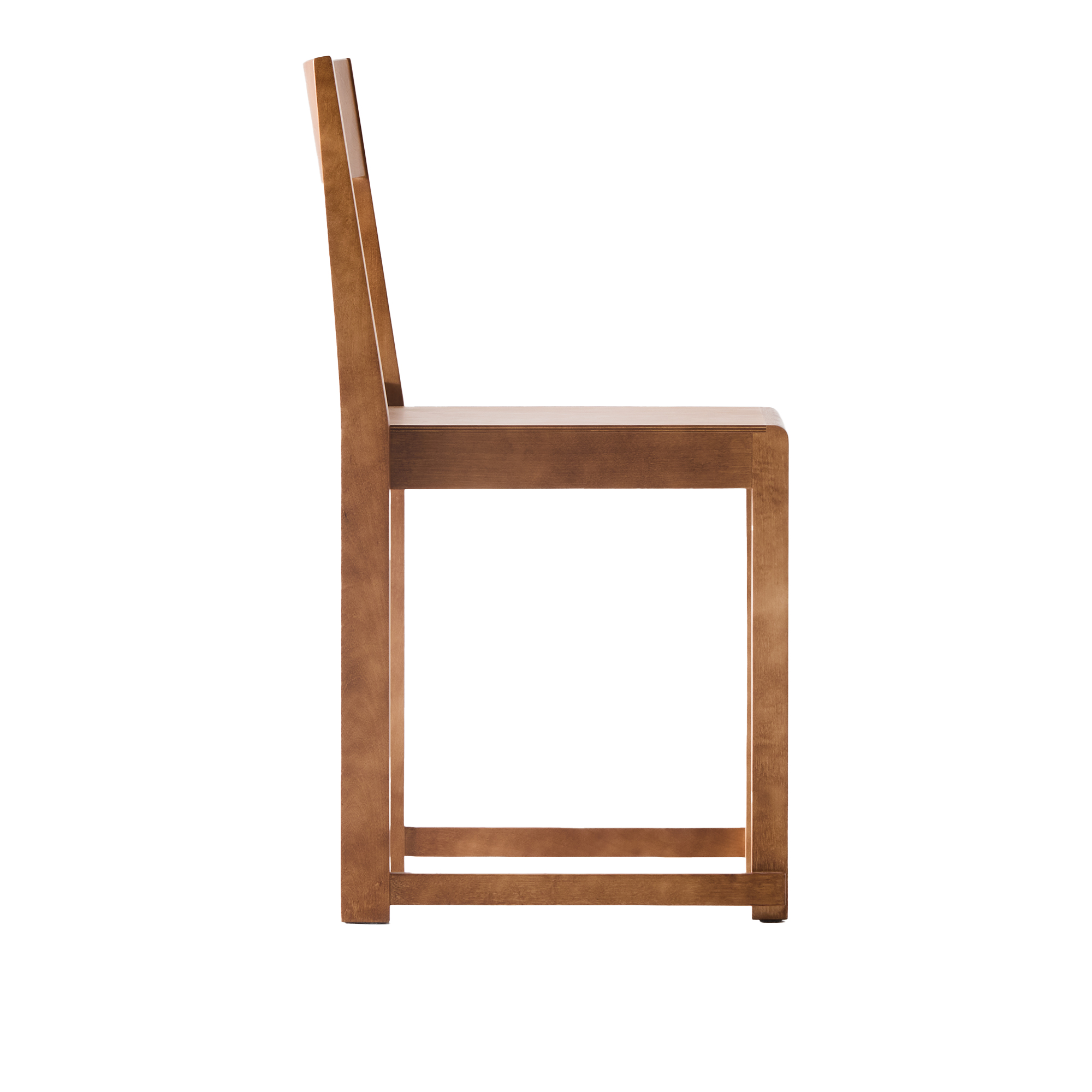 no ga - orchestra chair vintage brown - matstolar - sven markelius - brun - trä