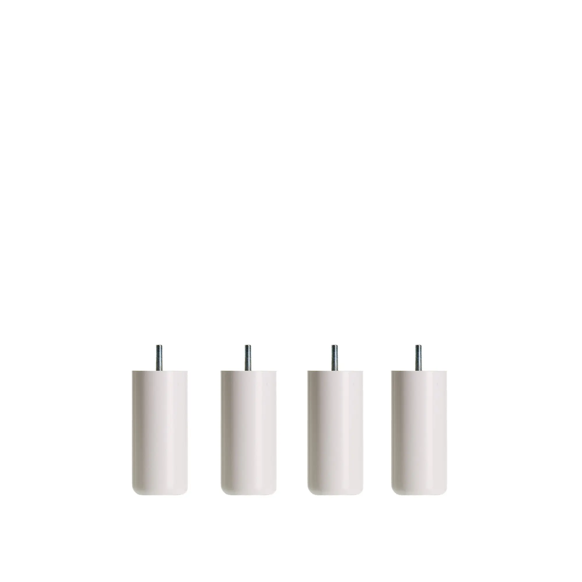 Dux SC sängben rund vit 4-pack
