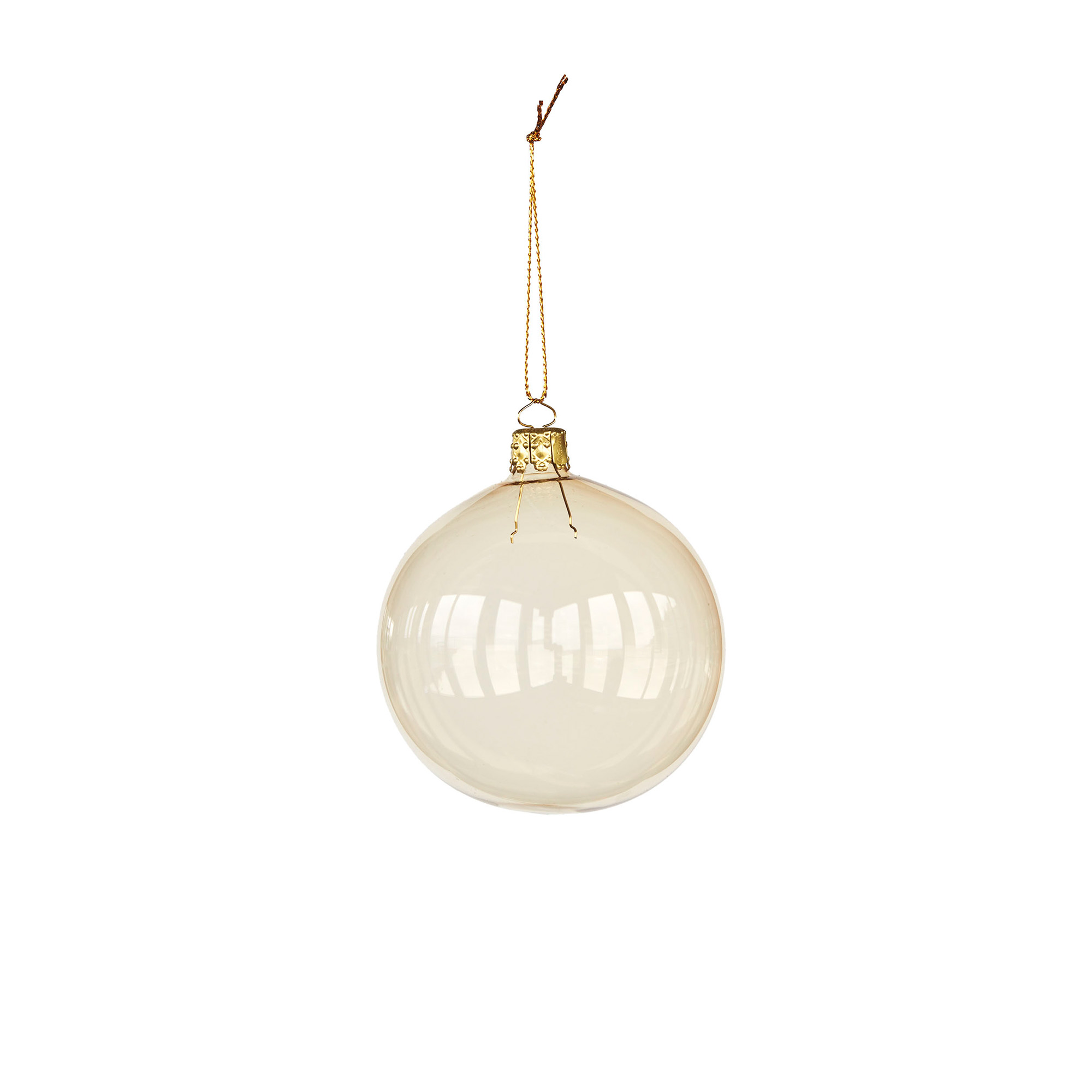 Christborn - Christmas Bauble Champagner - Transparent