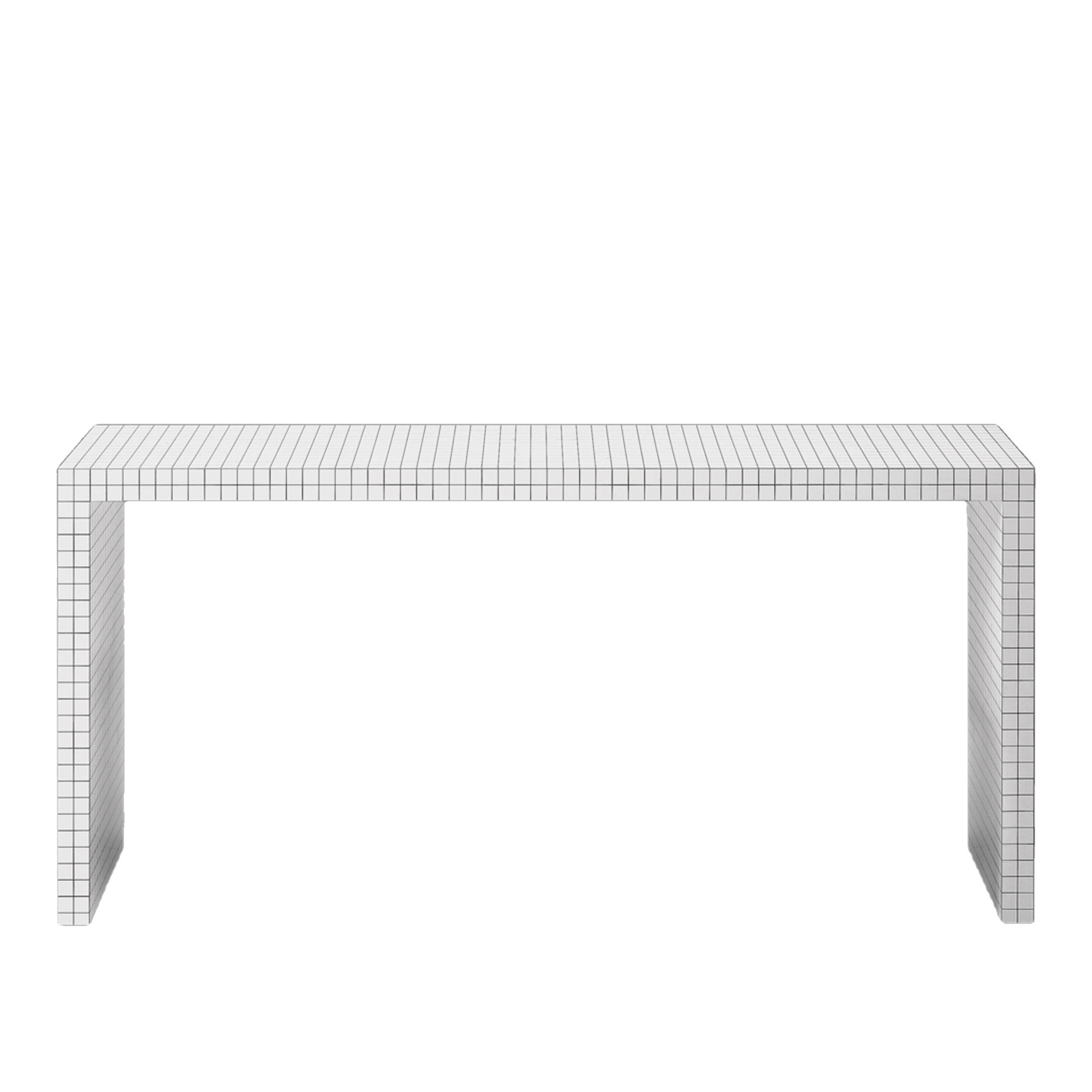 Zanotta - Quaderna Konsollbord - Konsolbord - Superstudio - Vit - Plast