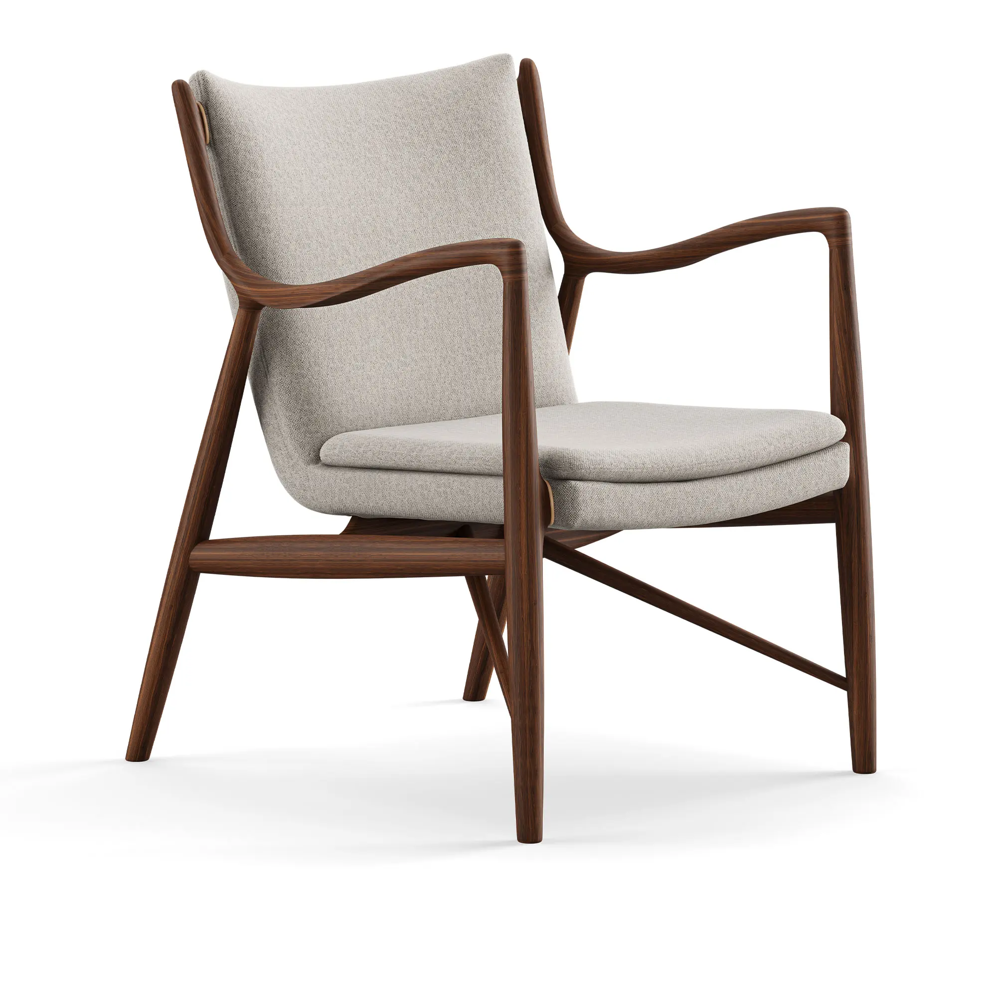 45 fåtölj Walnut
