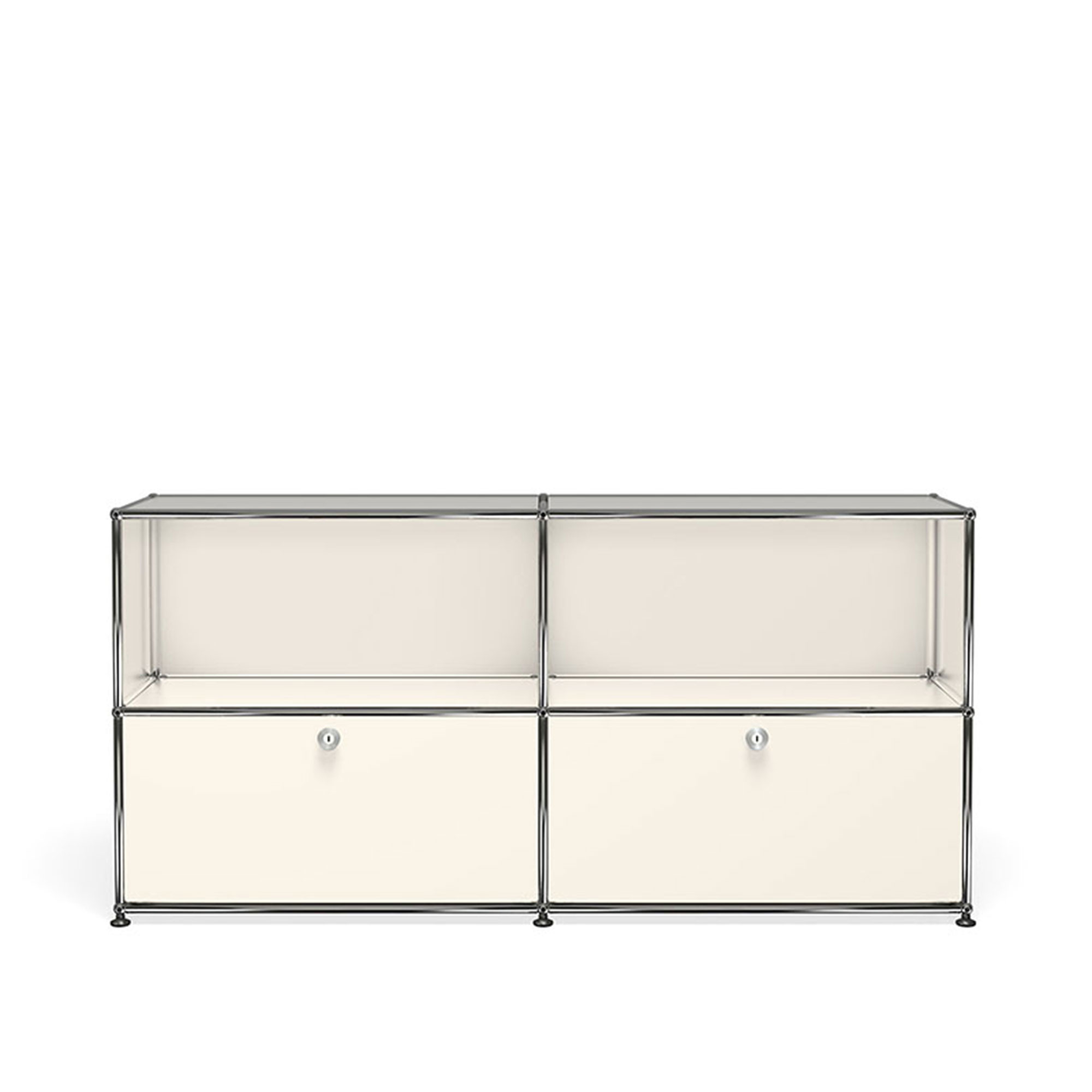 USM - USM Haller 36 Sideboard, Pure White - Fritz Haller,Paul Schärer - Vit - Metall