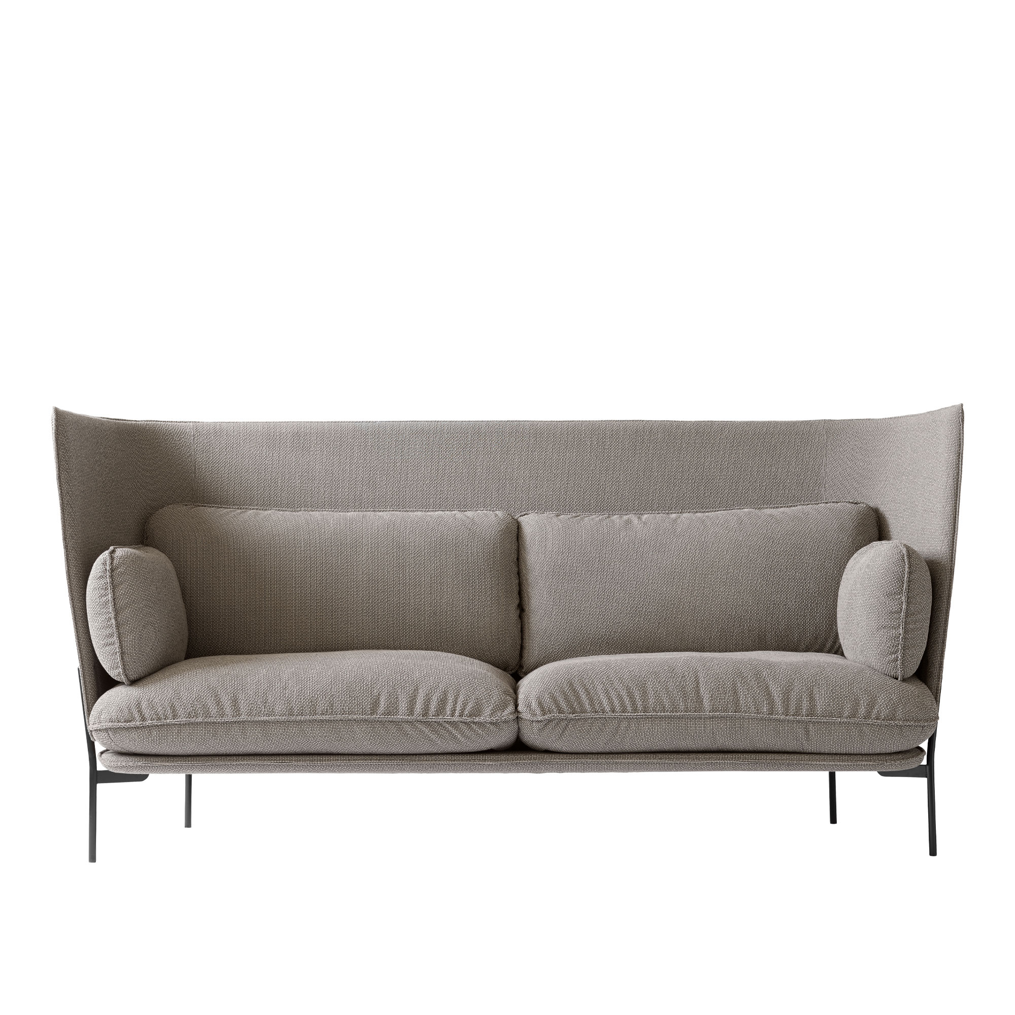 &Tradition - Cloud LN7 - Warm Black - Fabric cat.1 - Canvas 2 224 - Soffor - Luca Nichetto