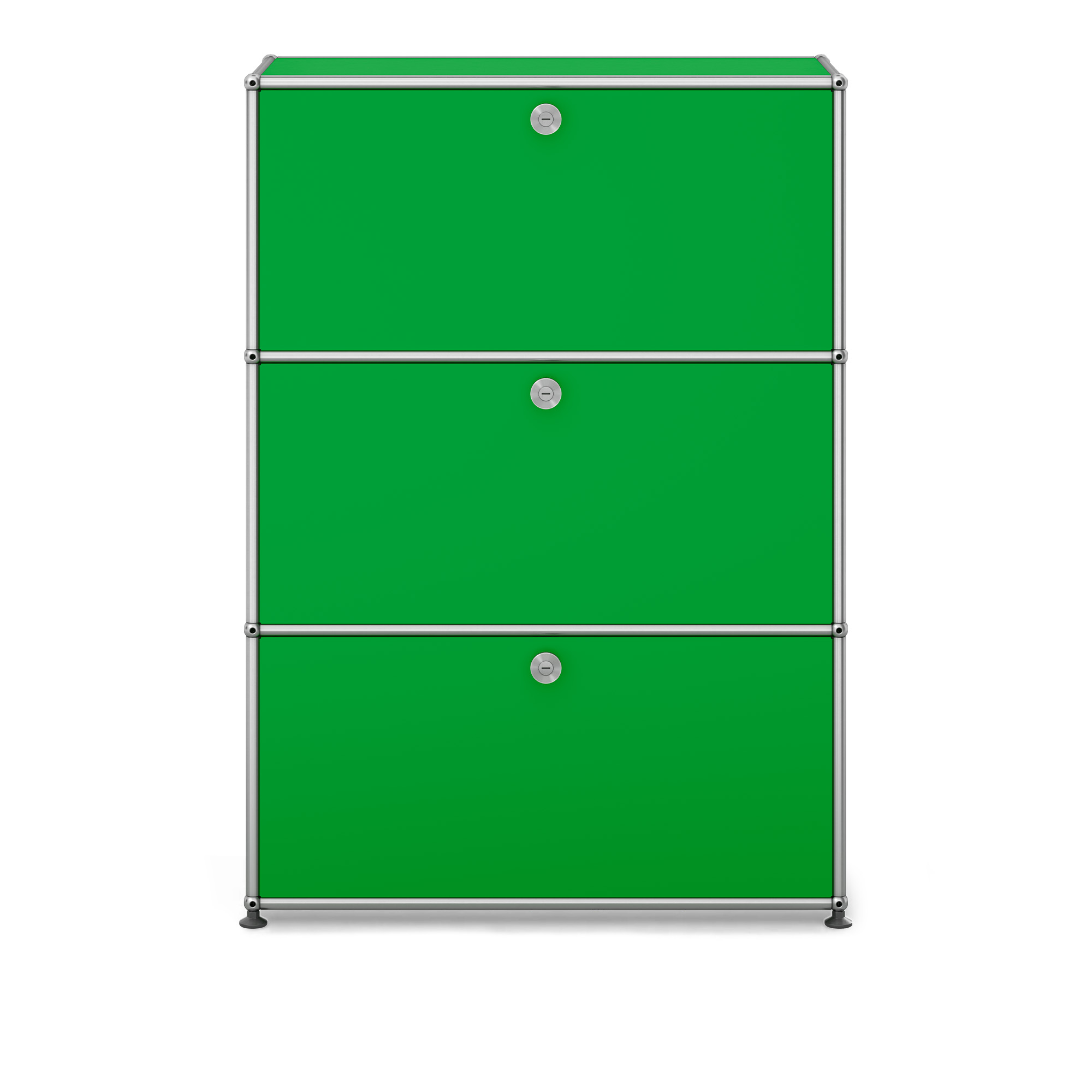 USM - USM Haller Shelf G1 USM Green - Skåp och vitrinskåp - Fritz Haller & Paul Schärer - Grön | Möbler - Förvaring Och Hyllor - Skåp Och Vitrinskåp | Möbelexperten