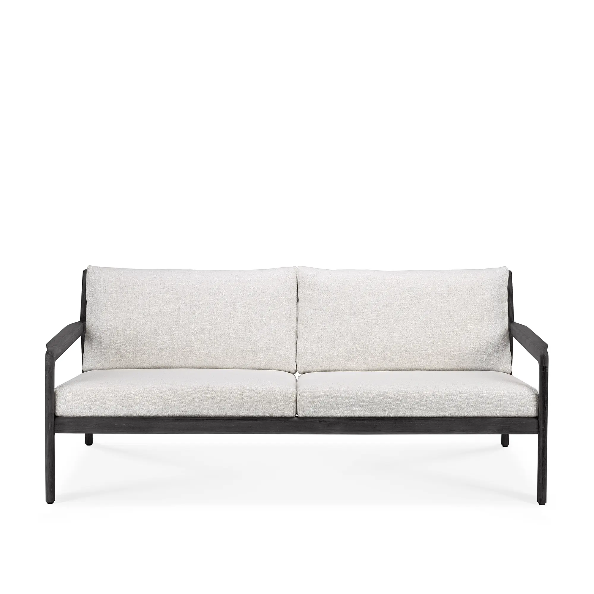 Jack Outdoor Sofa 2-seater Black Teak