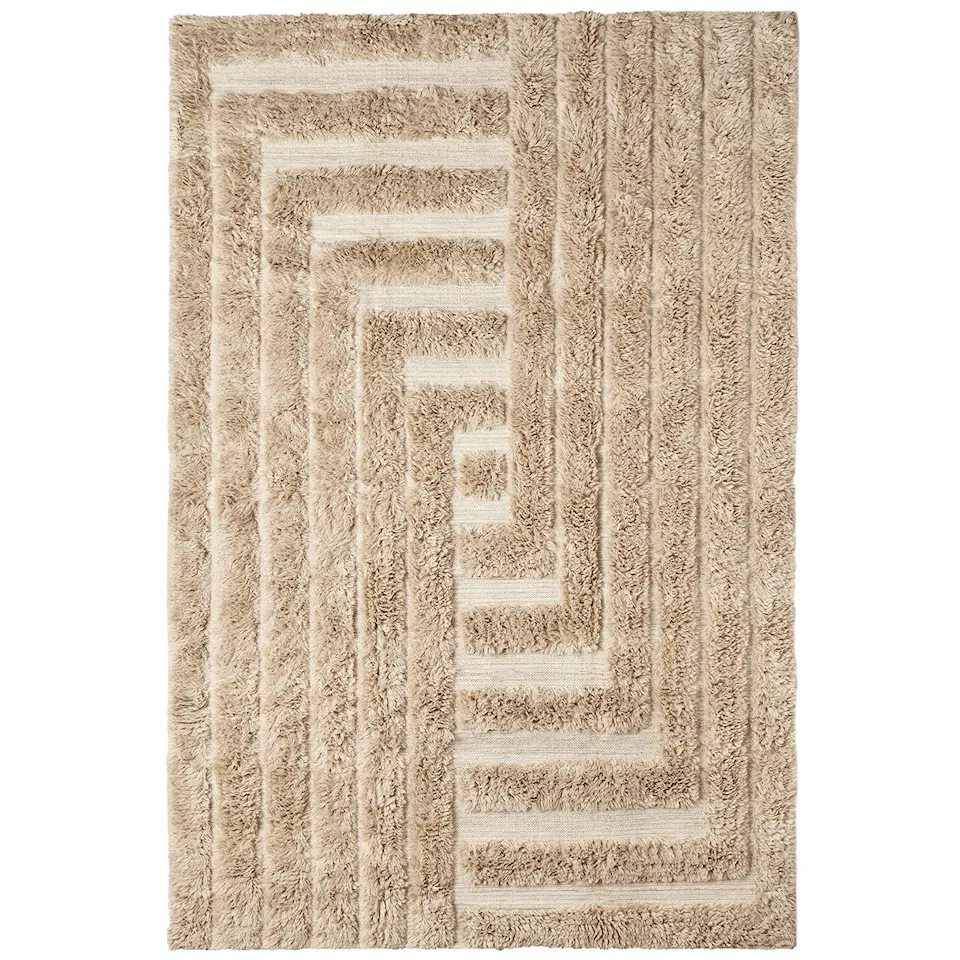DD Shaggy Labyrinth Beige 200 X 300