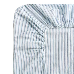 Linen Blend Stripes dra-på-lakan
