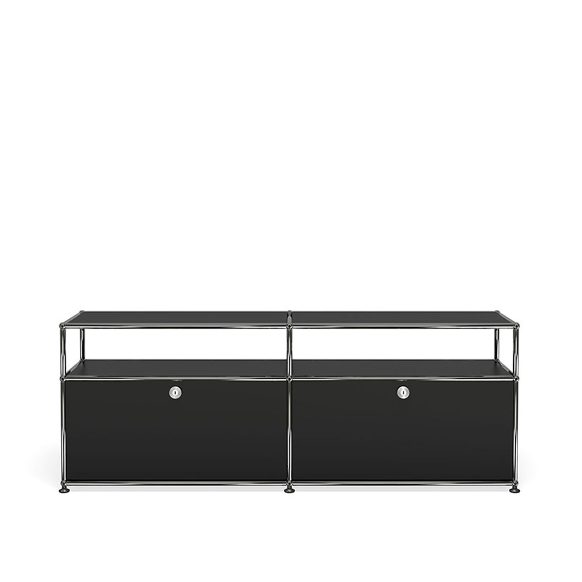 USM - USM Haller 42 Sideboard, Graphite Black - Fritz Haller,Paul Schärer - Svart - Metall