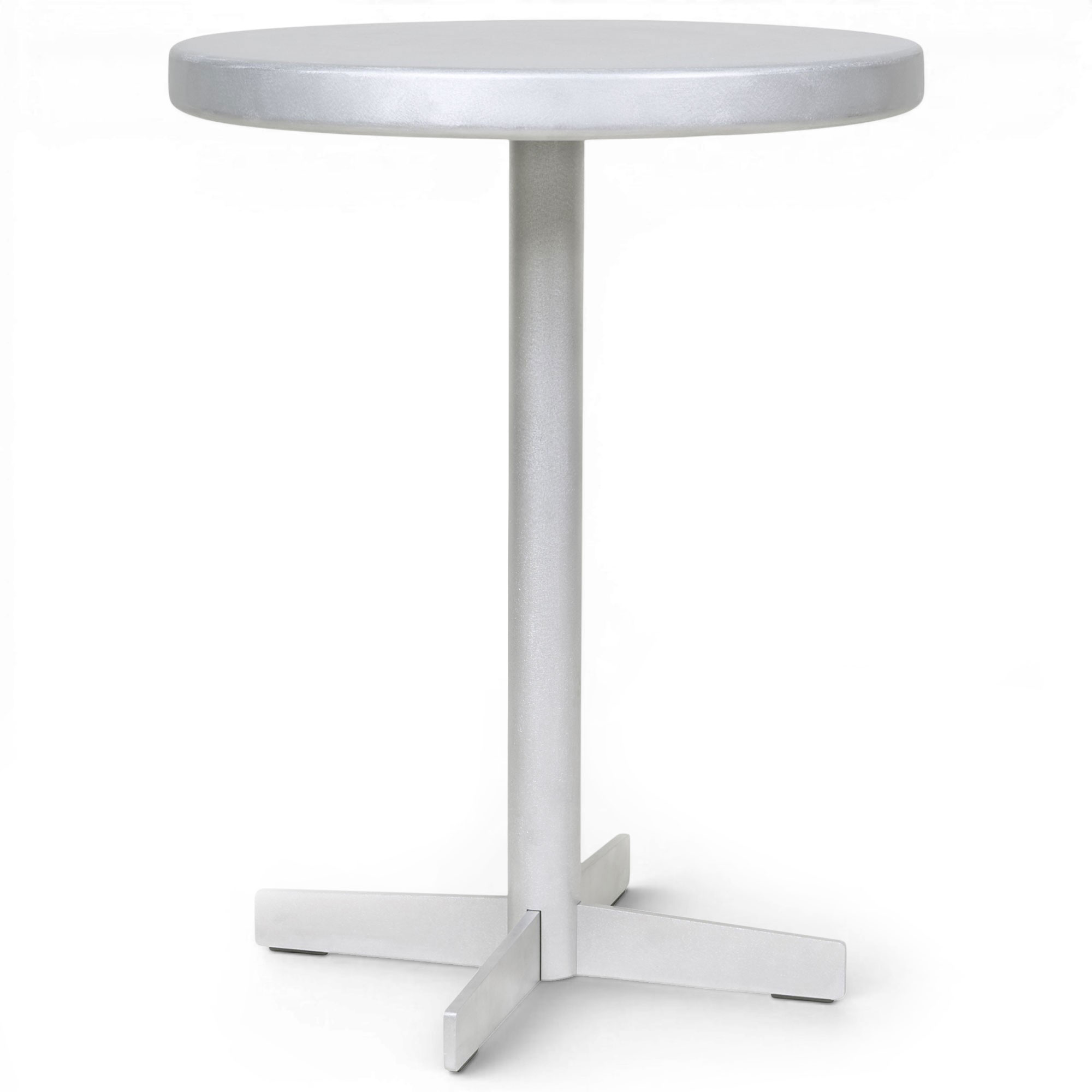 Frama - Tasca bord small - Matbord utomhus - Pedro Sottomayor - Silver - Metall | Utemöbler - Utebord - Matbord Utomhus | Möbelexperten