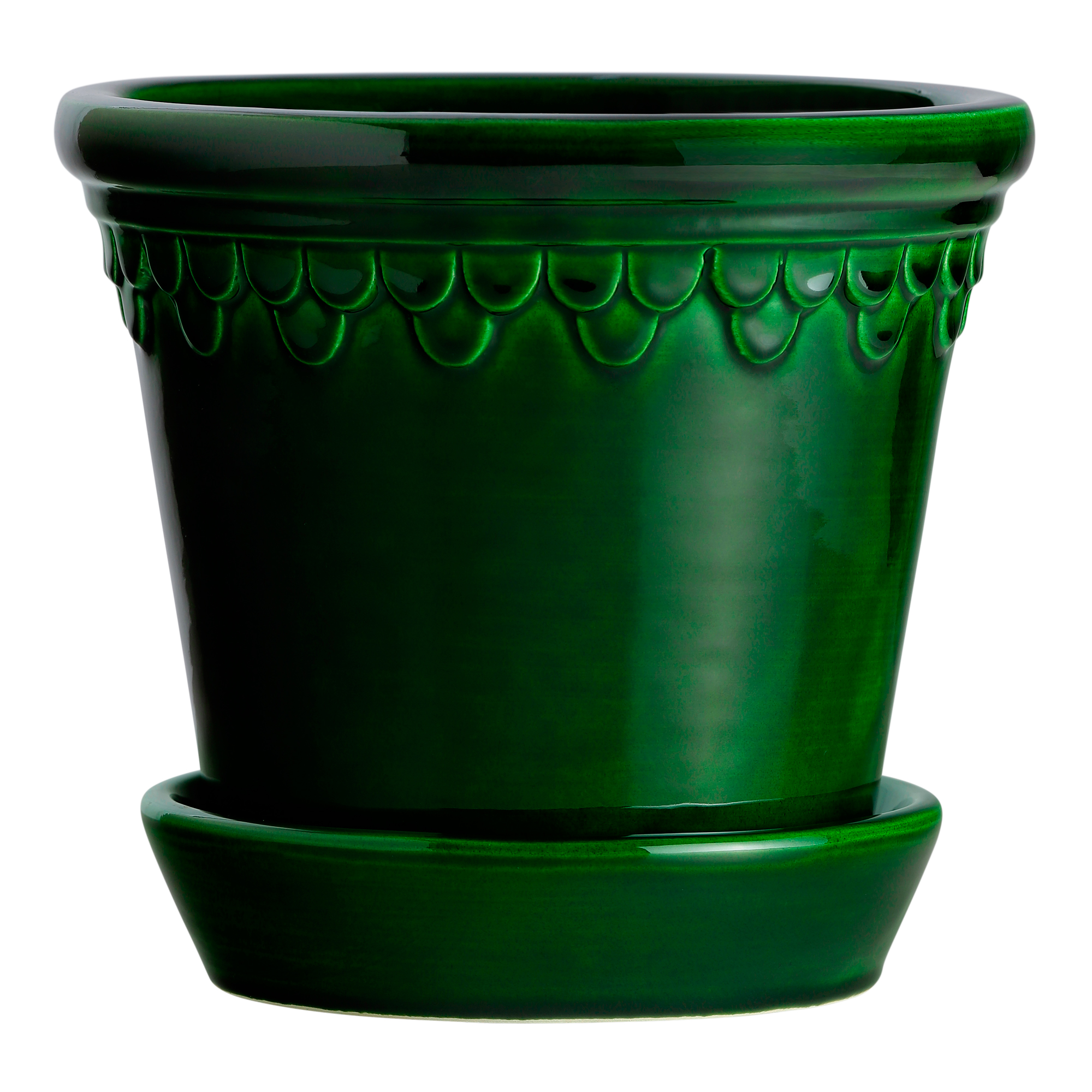 Bergs Potter - Københavner Green Emerald 14 cm - Krukor - Steffen Berg - Grön