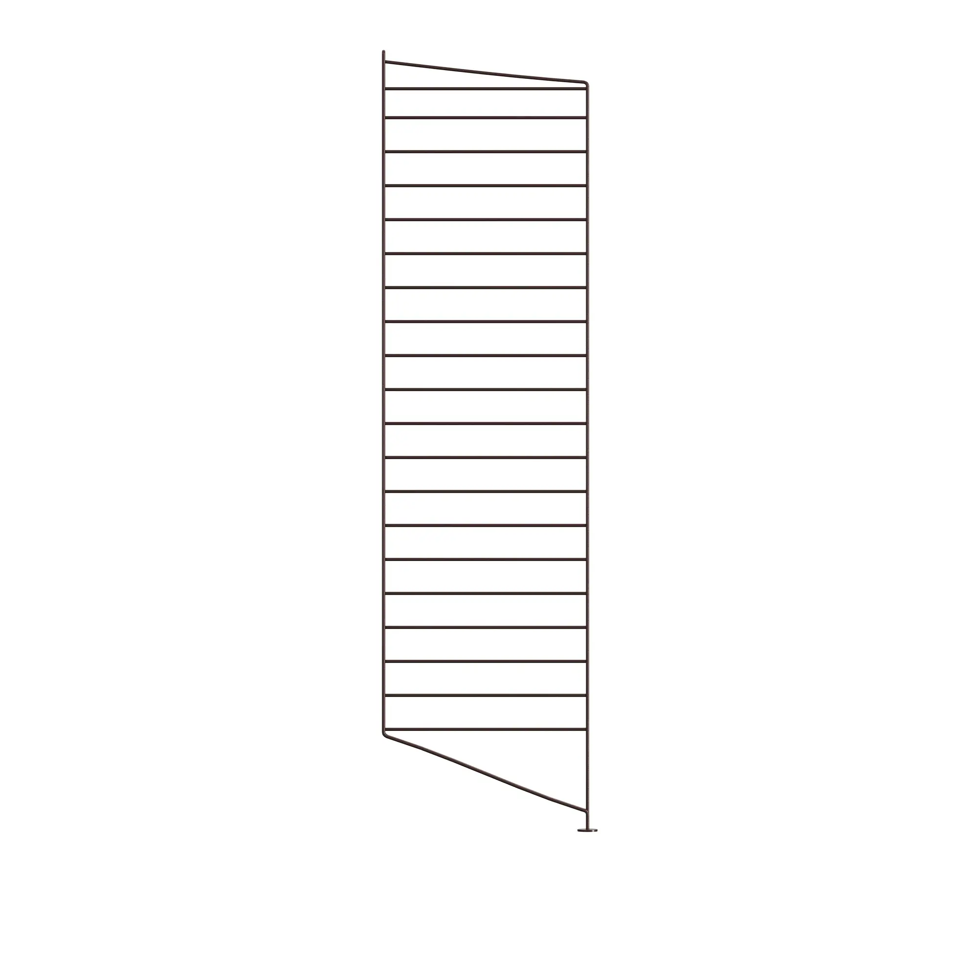 Golvgavel 115 x 30 cm 1-pack mörkbrun