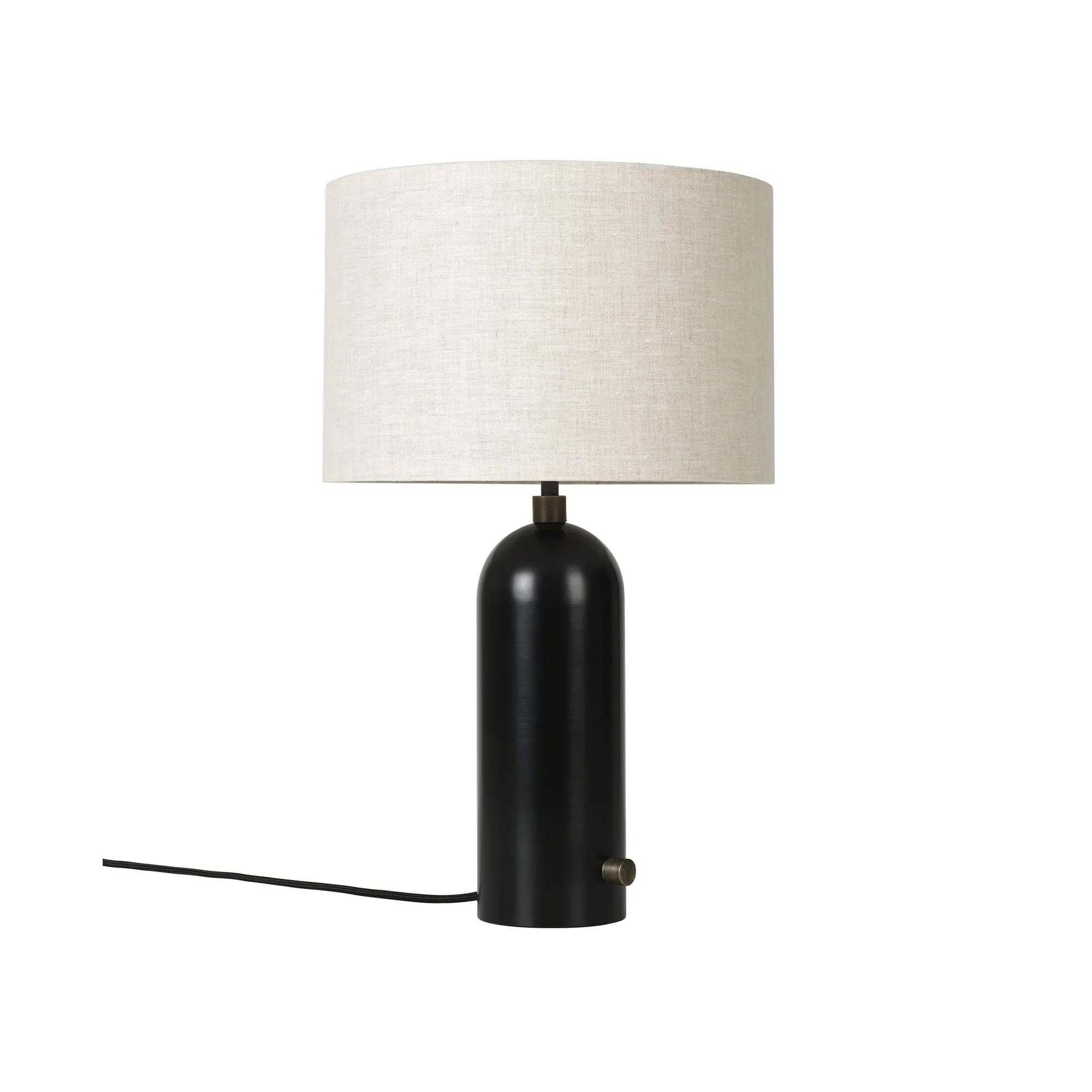 Gravity bordslampa small svart stål