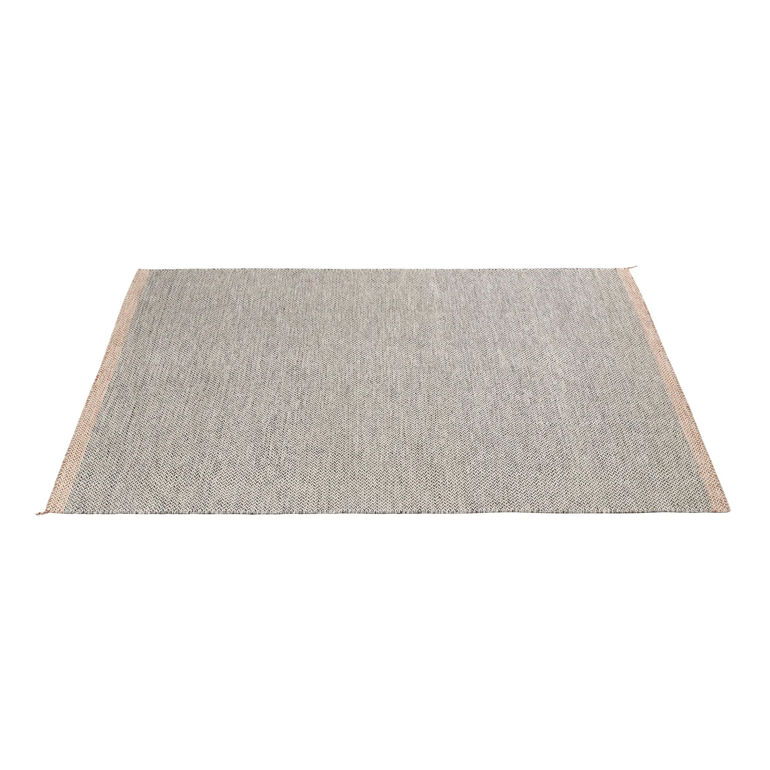 Ply rug black/white